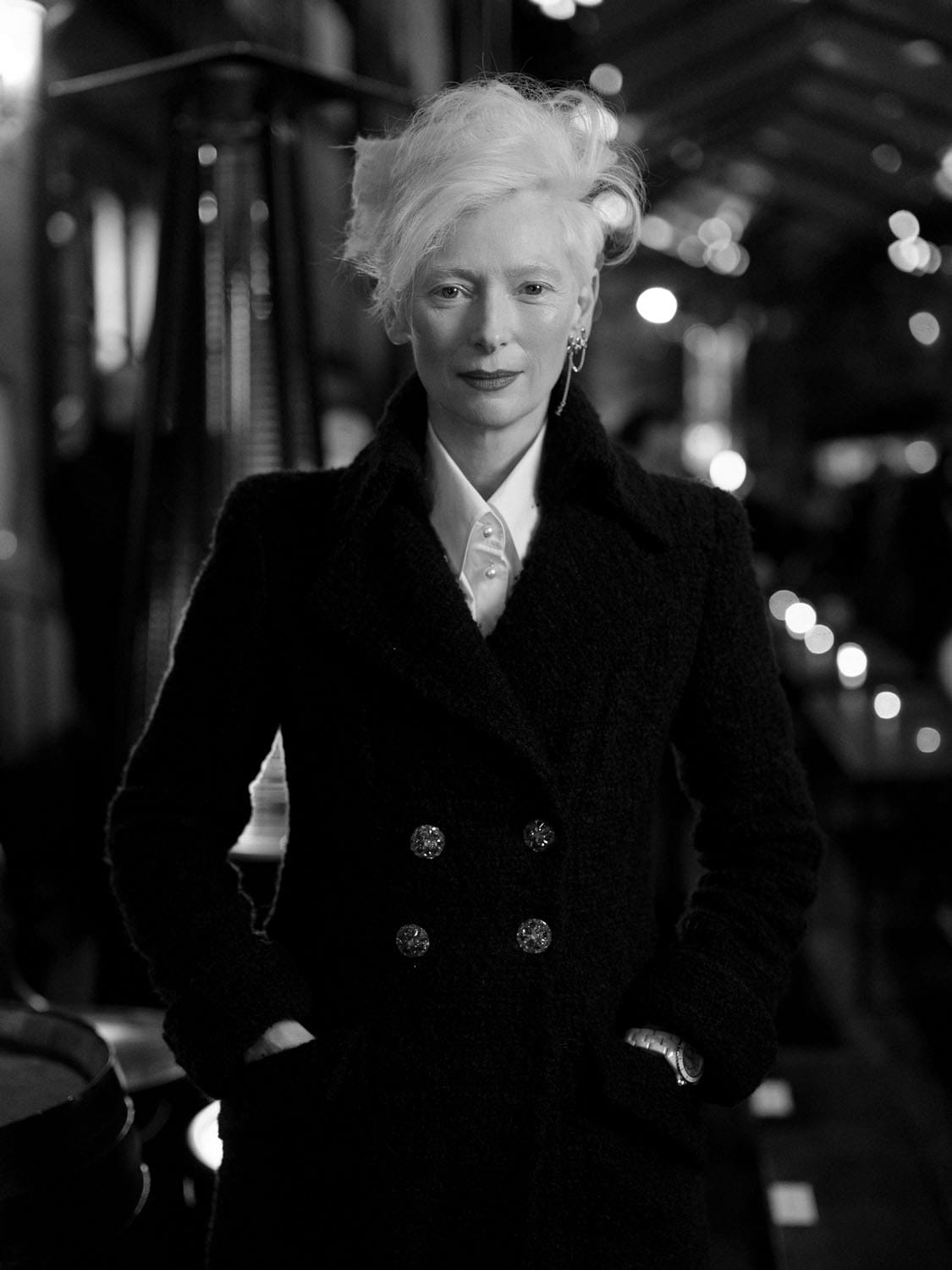 Tilda Swinton Chanel Metier d'Art 2023 2024 Manchester Runway Magazine