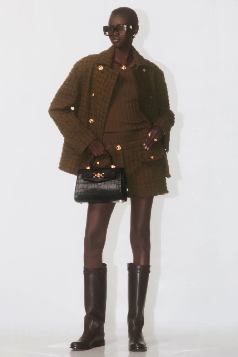 ヴェルサーチ プレフォール 2024 レディース Runway 雑誌(20)