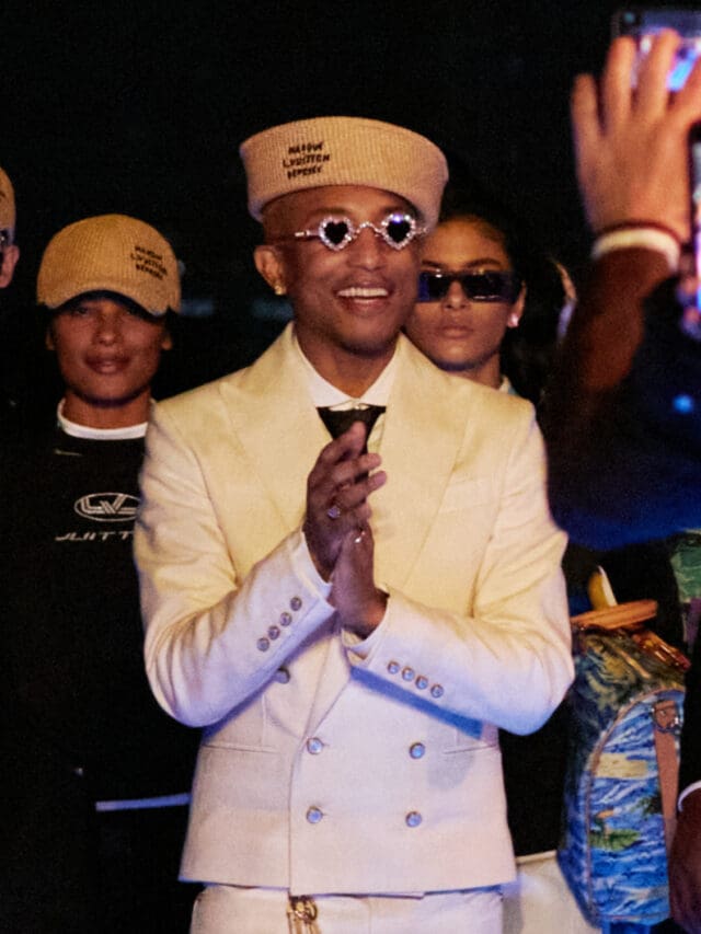 Pharrell Williams 为 Louis Vuitton 拍摄早秋系列 2024 香港
