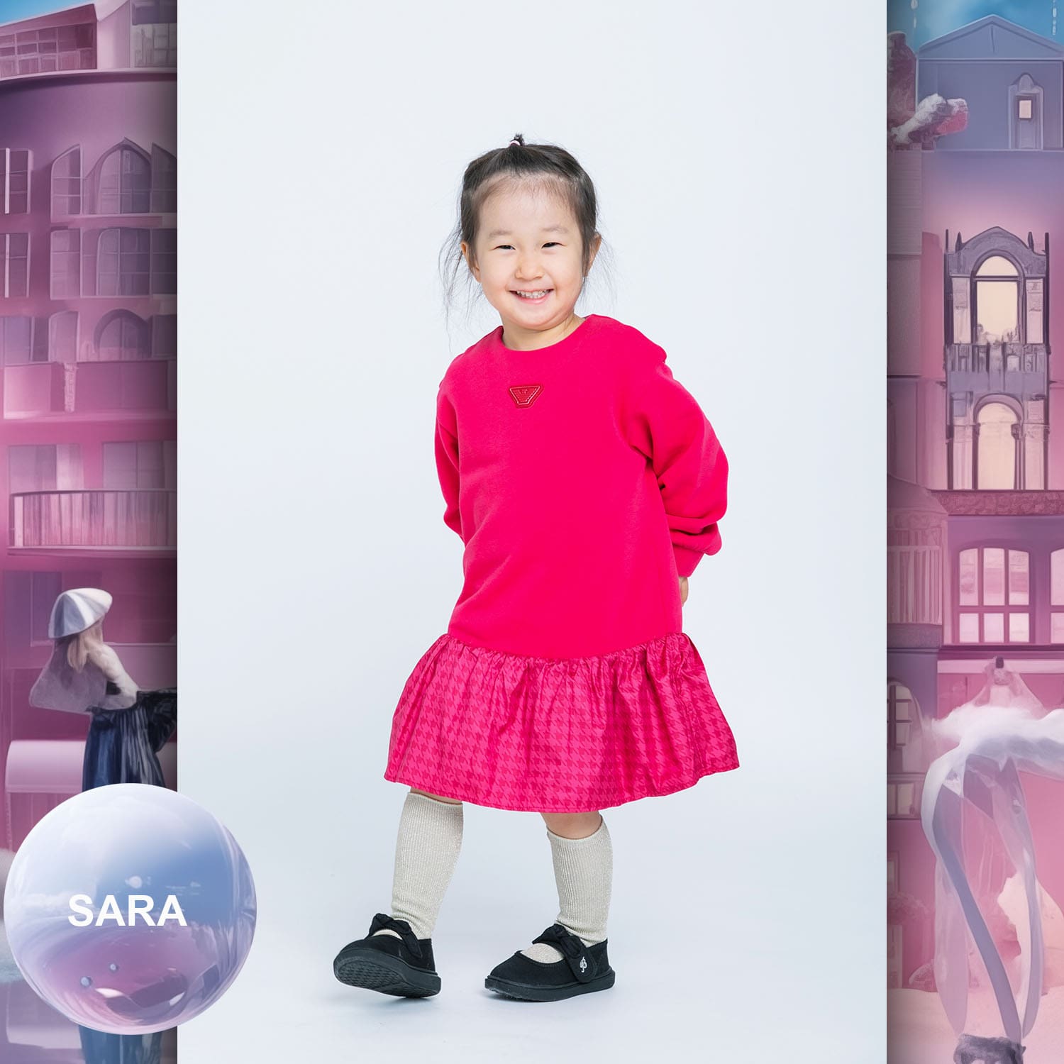 003 Enfants Tokei sur Runway Audition pour les enfants du magazine World 2023 Armani