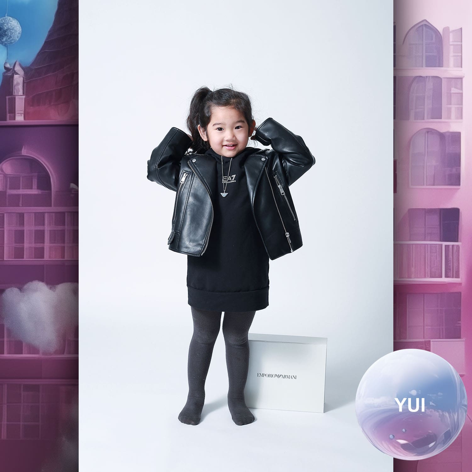 004 Enfants Tokei sur Runway Audition pour les enfants du magazine World 2023 Armani