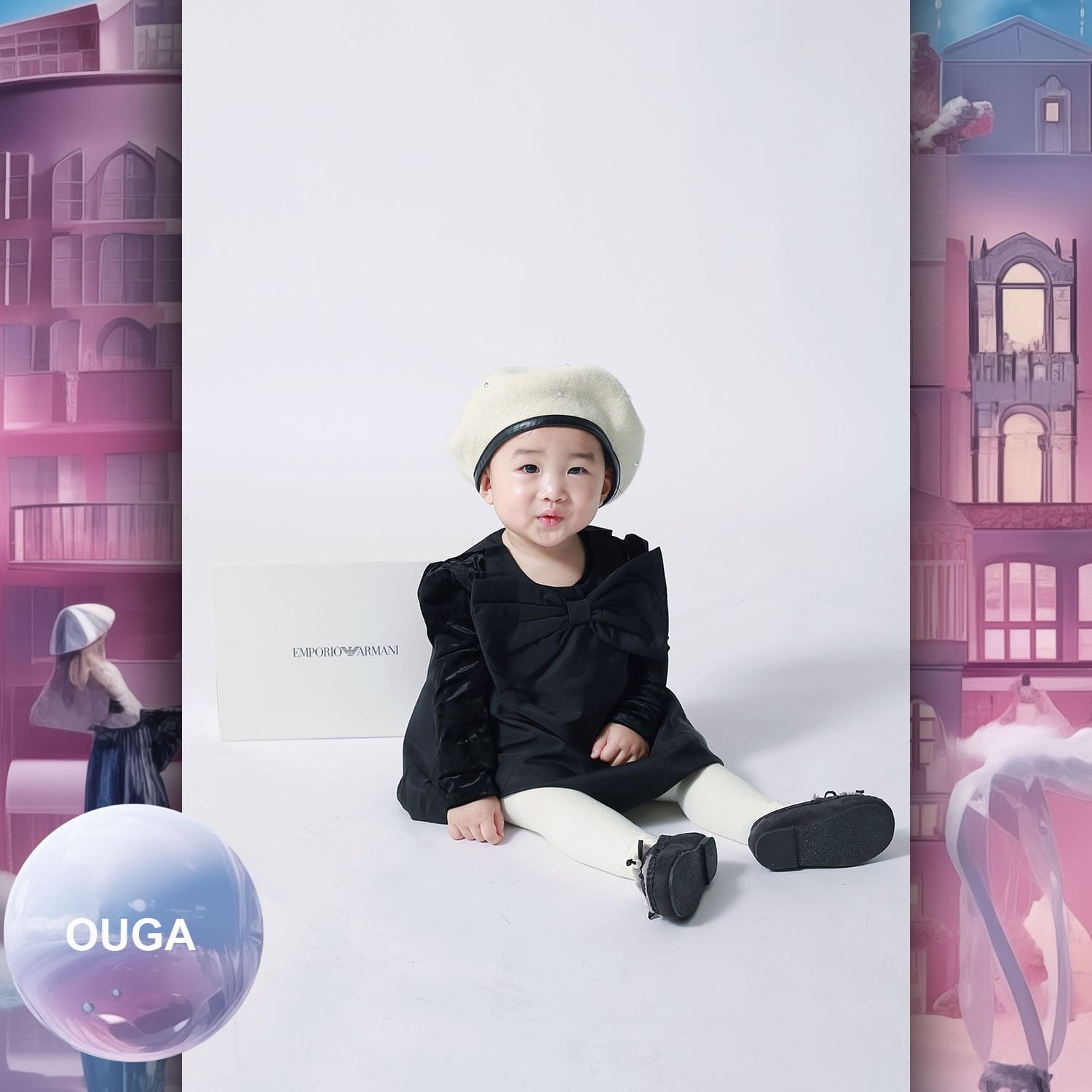 005 Enfants Tokei sur Runway Audition pour les enfants du magazine World 2023 Armani