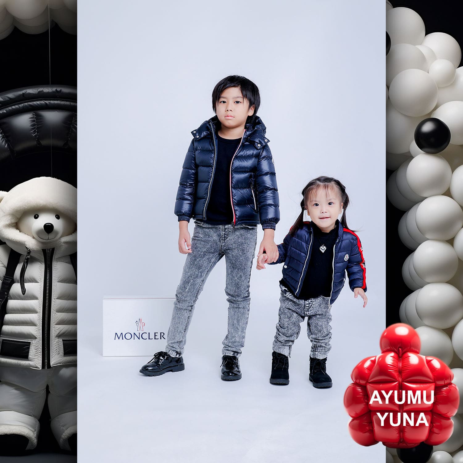 012 Kids Tokei on Runway Magazine World Kids Audition 2023 Moncler