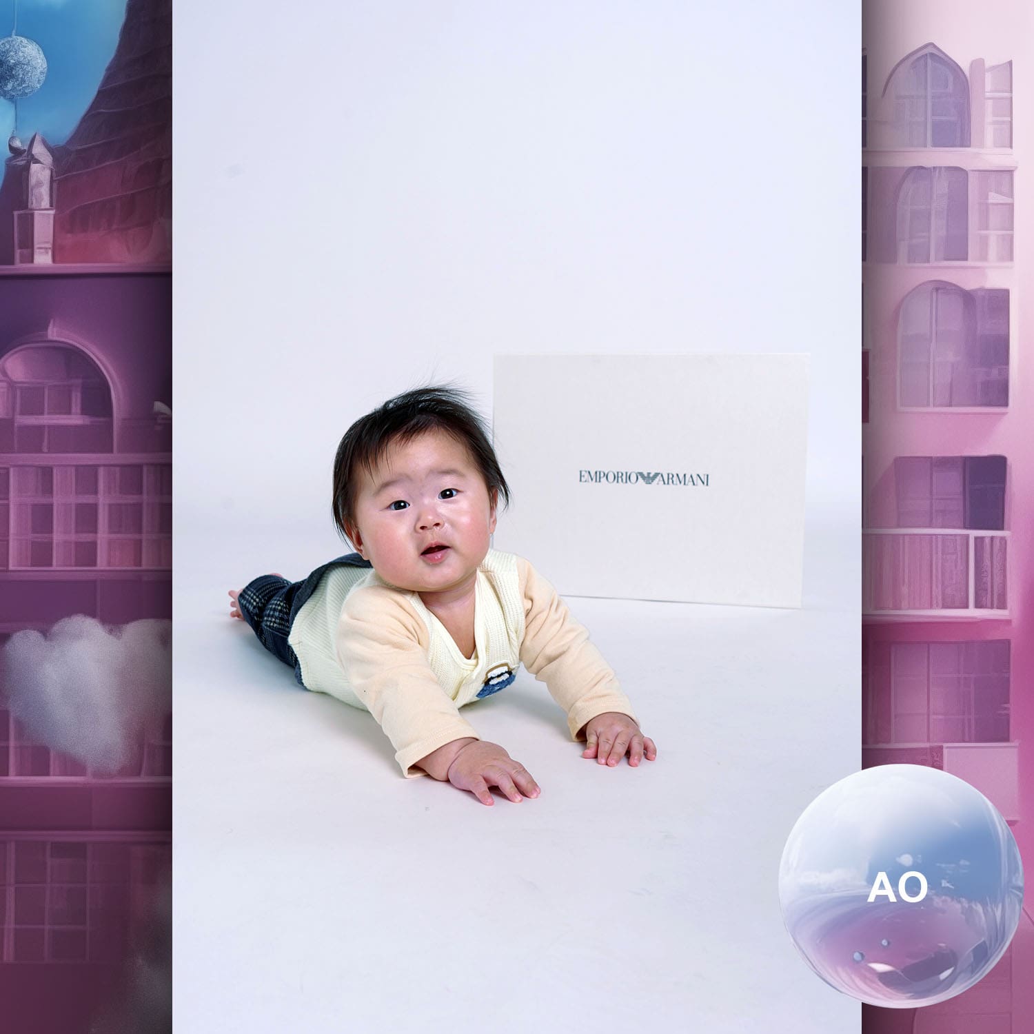 013 Enfants Tokei sur Runway Audition pour les enfants du magazine World 2023 Armani