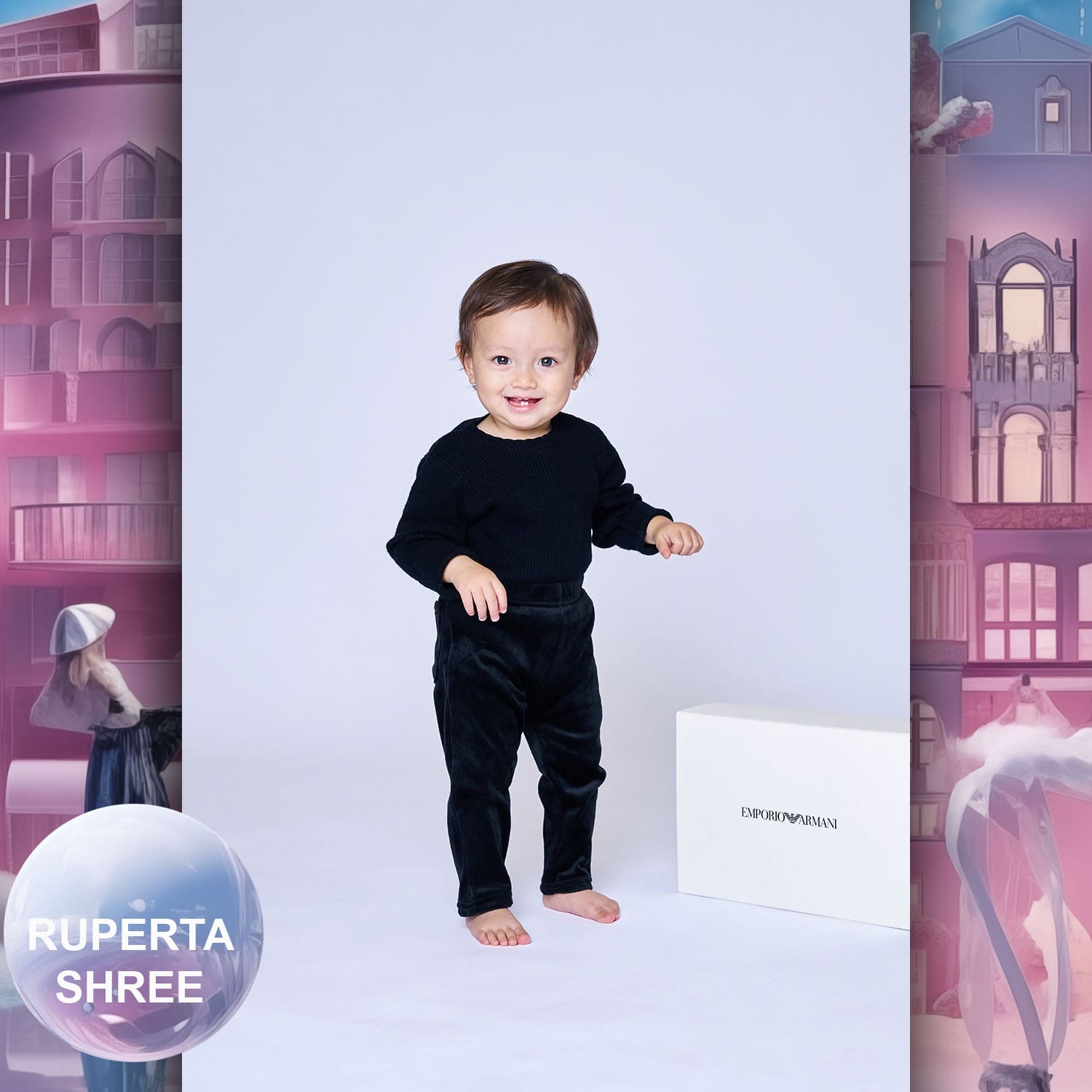 014 Enfants Tokei sur Runway Audition pour les enfants du magazine World 2023 Armani