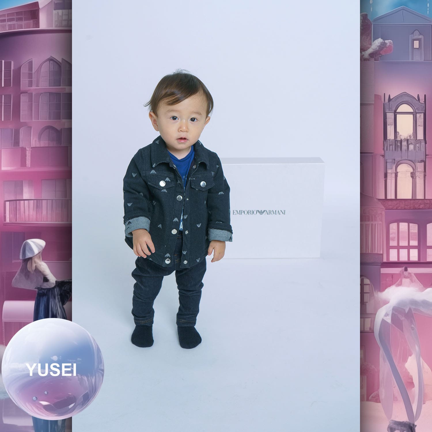 018 Enfants Tokei sur Runway Audition pour les enfants du magazine World 2023 Armani