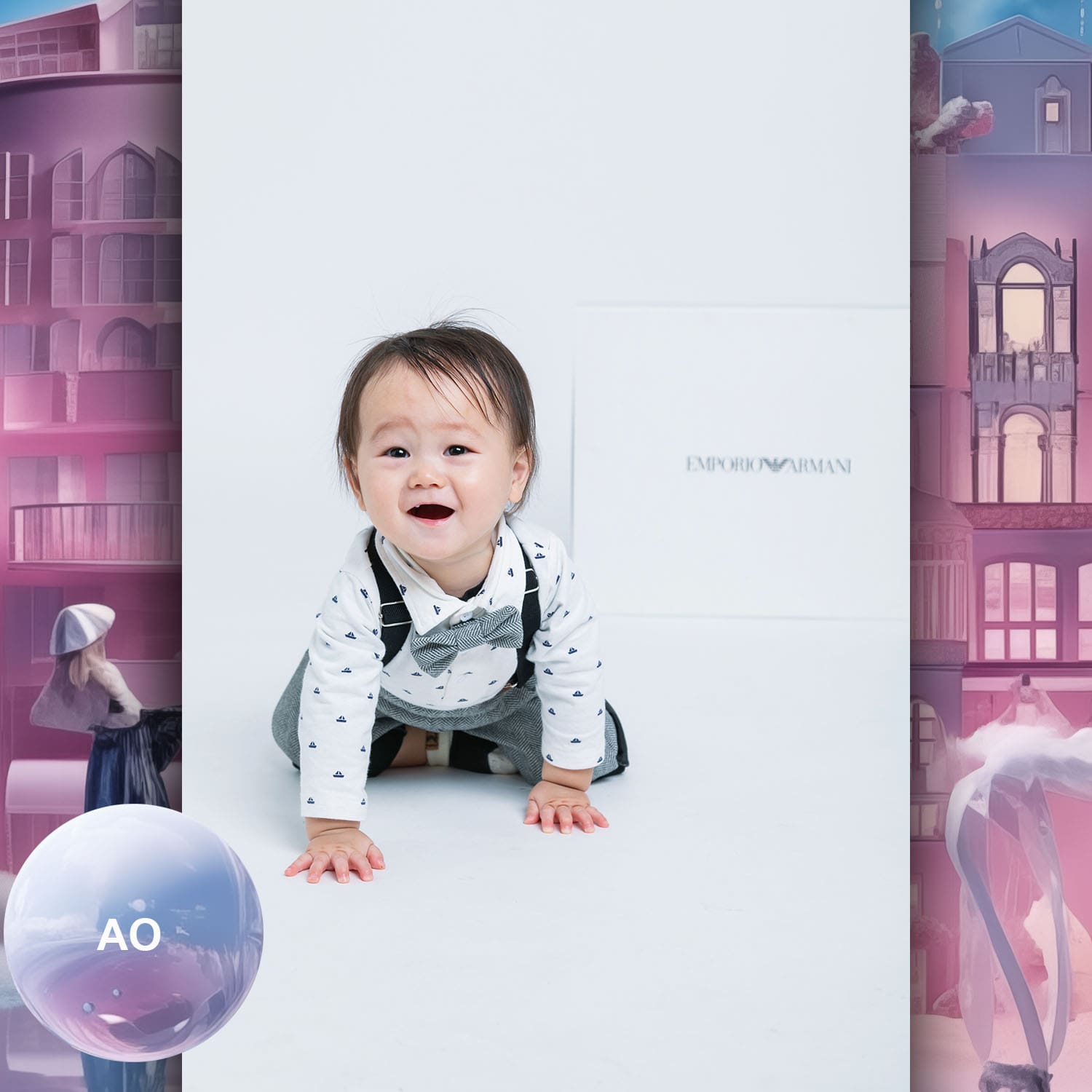 020 Enfants Tokei sur Runway Audition pour les enfants du magazine World 2023 Armani
