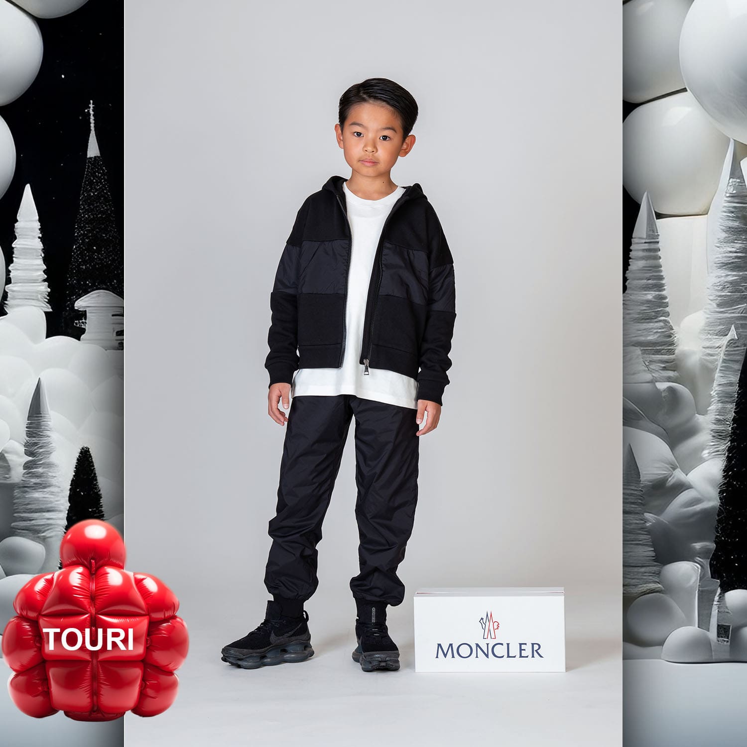 020 Kids Tokei on Runway Magazine World Kids Audition 2023 Moncler