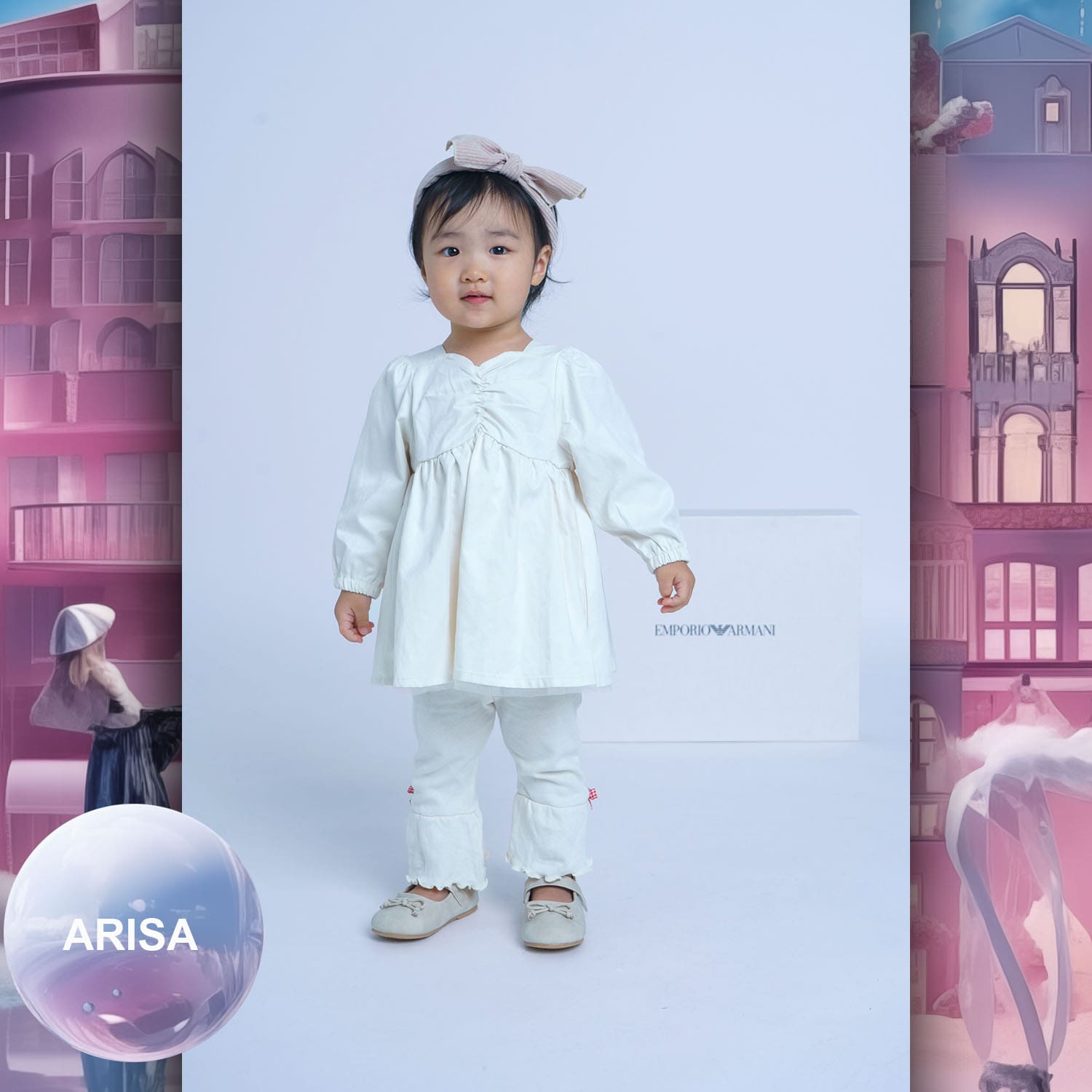 022 Enfants Tokei sur Runway Audition pour les enfants du magazine World 2023 Armani
