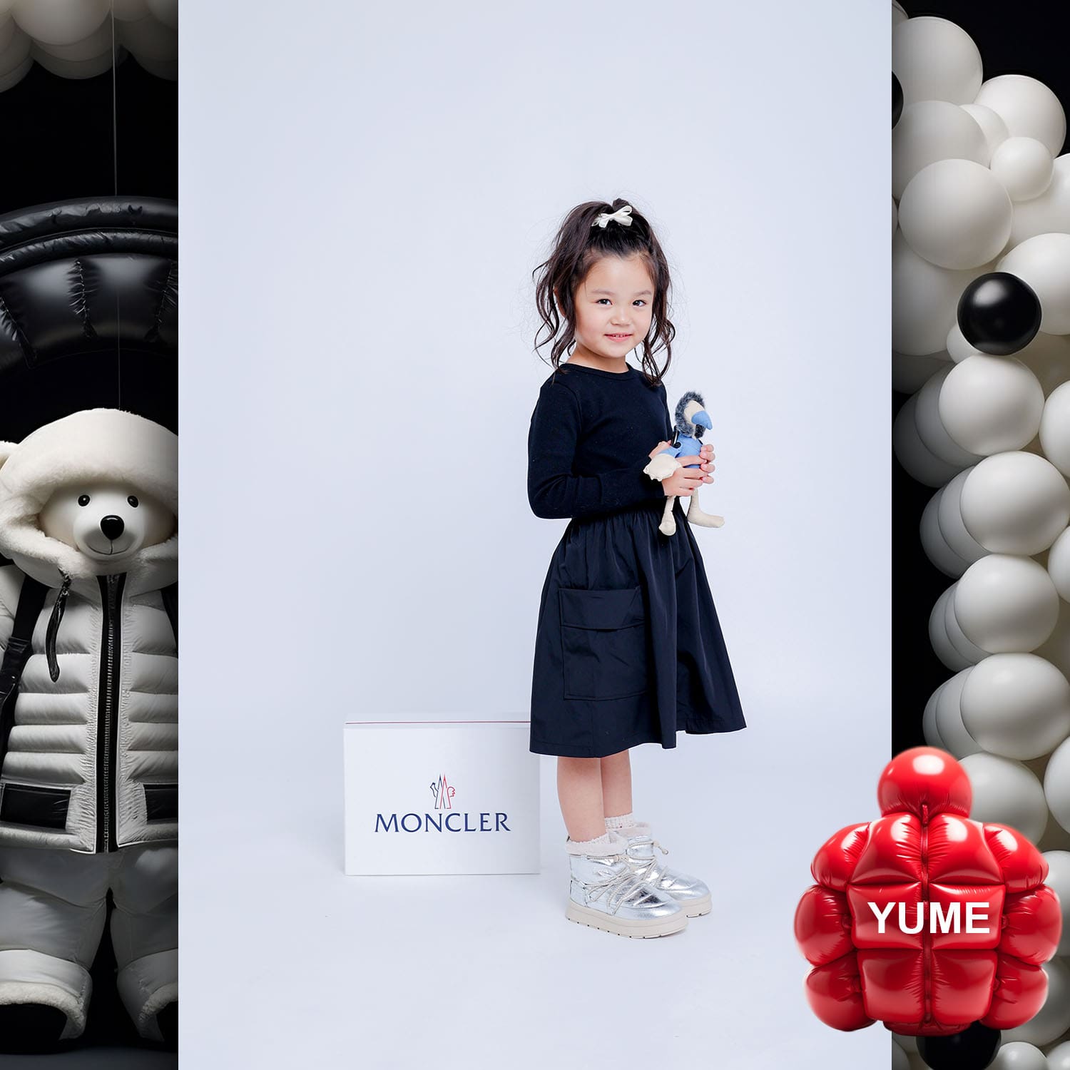 026 Kids Tokei on Runway Magazine World Kids Audition 2023 Moncler