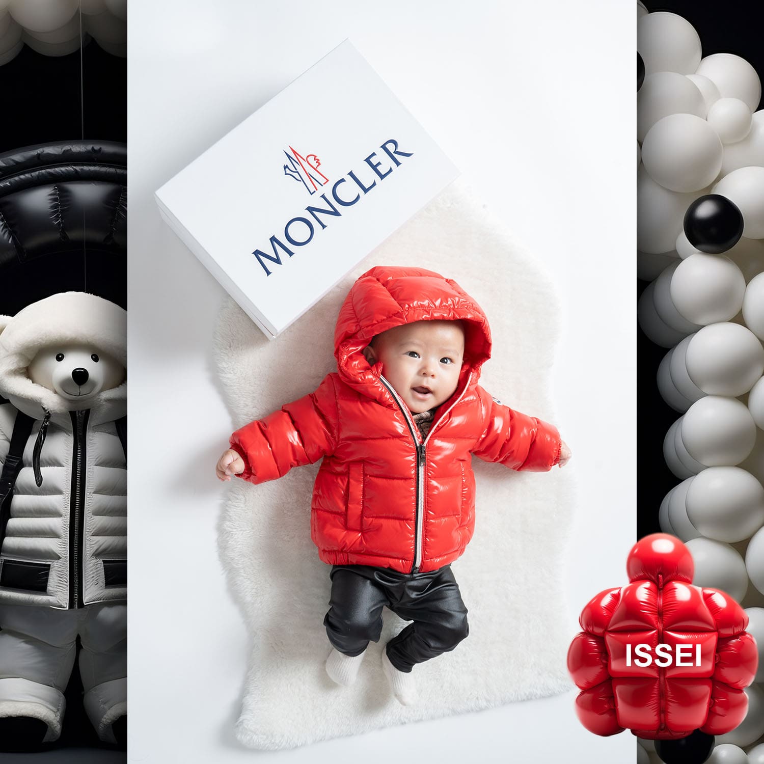 028 Kids Tokei on Runway Magazine World Kids Audition 2023 Moncler