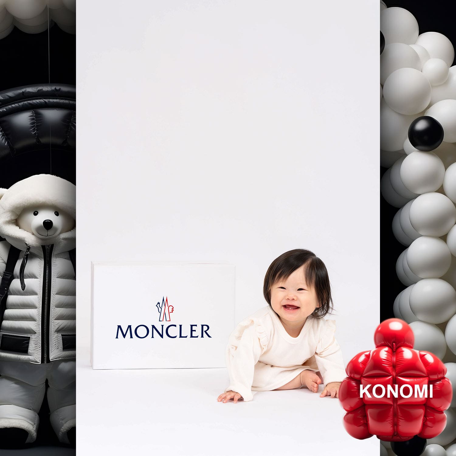 031 Kids Tokei on Runway Magazine World Kids Audition 2023 Moncler