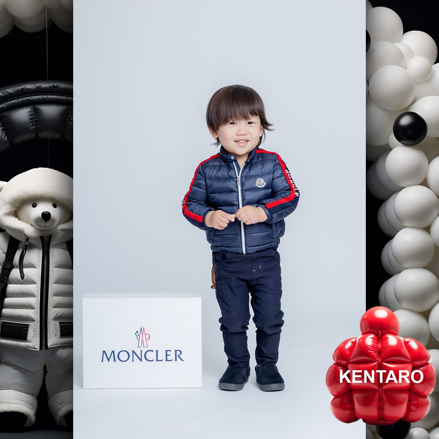 043 Kids Tokei on Runway Magazine World Kids Audition 2023 Moncler