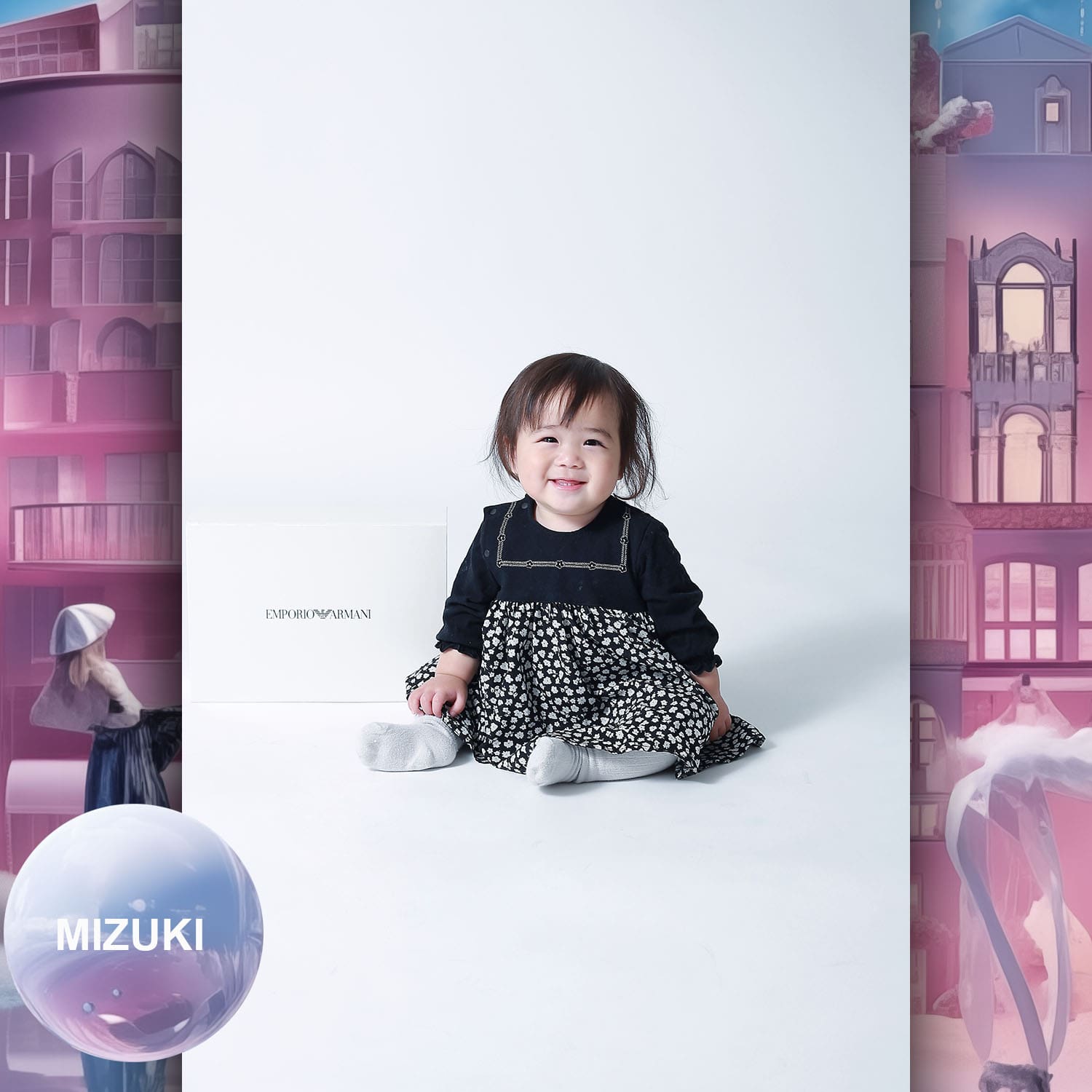 046 Enfants Tokei sur Runway Audition pour les enfants du magazine World 2023 Armani
