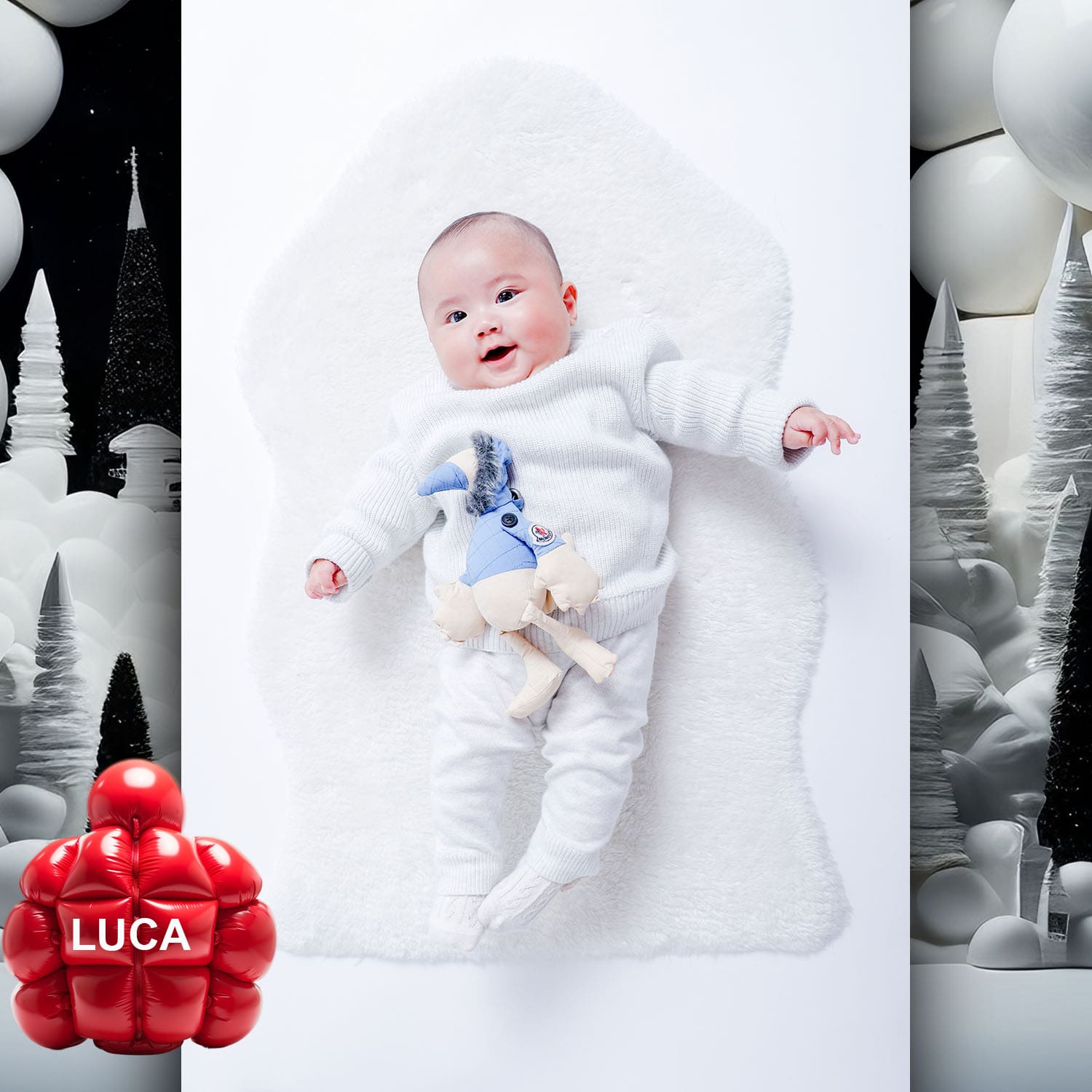 055 Kids Tokei on Runway Magazine World Kids Audition 2023 Moncler