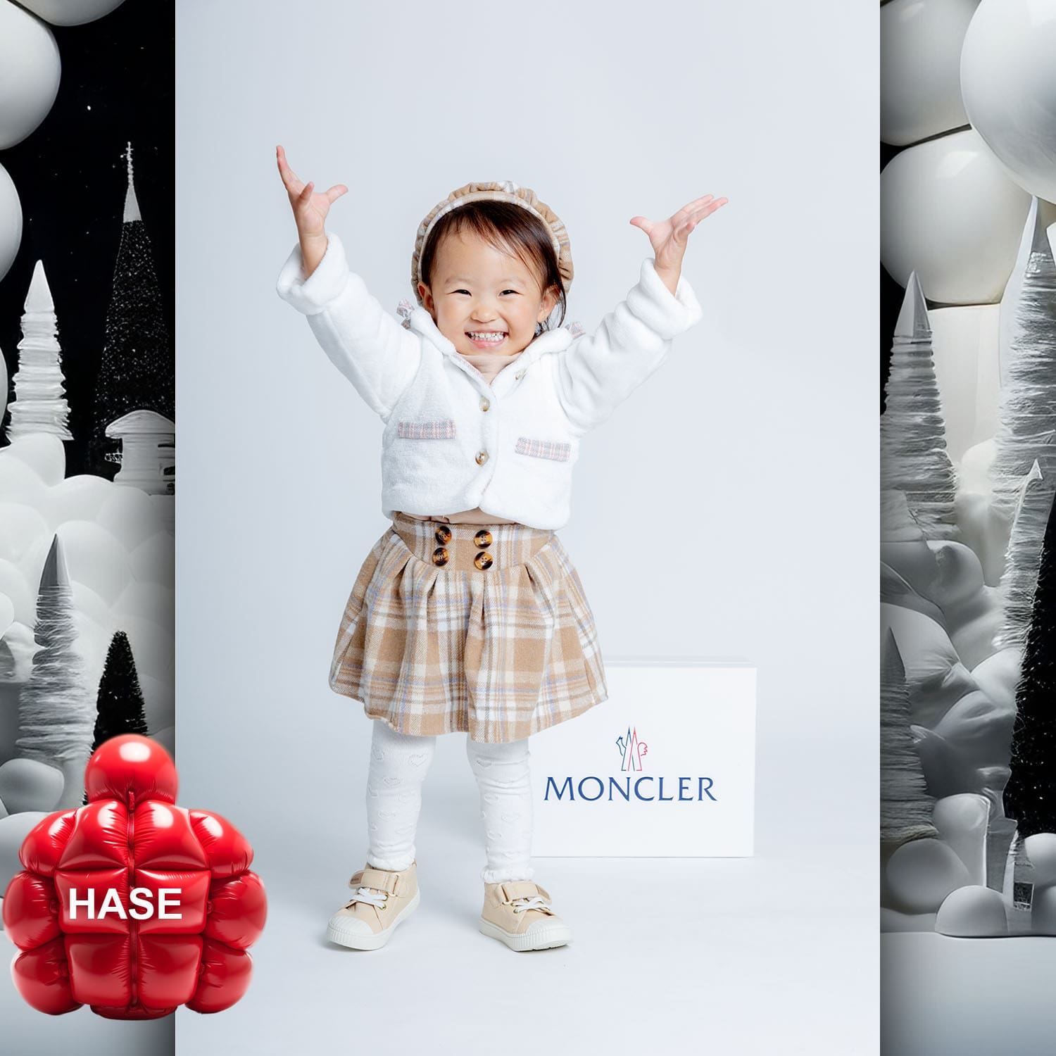 062 Kids Tokei on Runway Magazine World Kids Audition 2023 Moncler