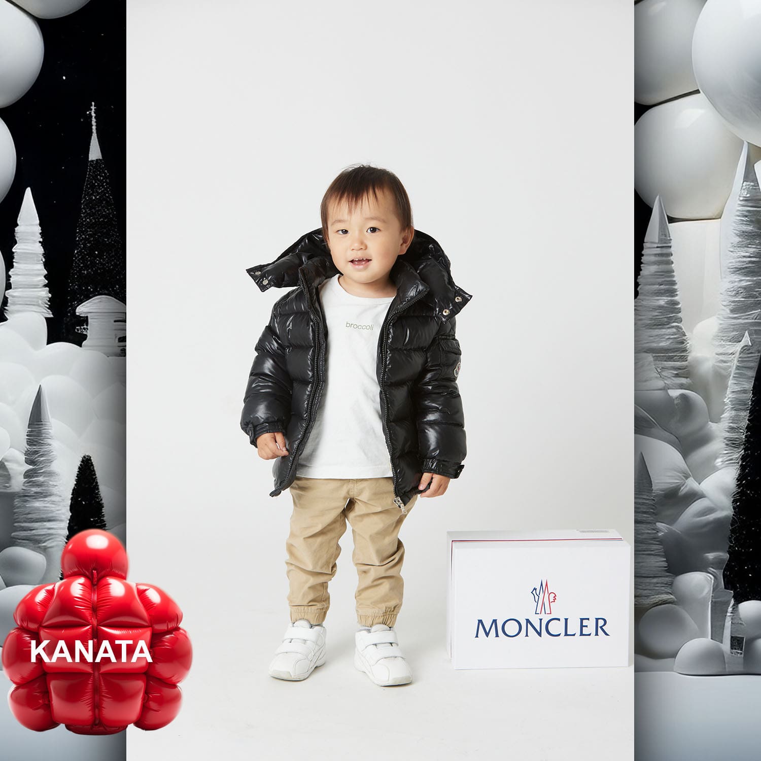 070 Kids Tokei on Runway Magazine World Kids Audition 2023 Moncler