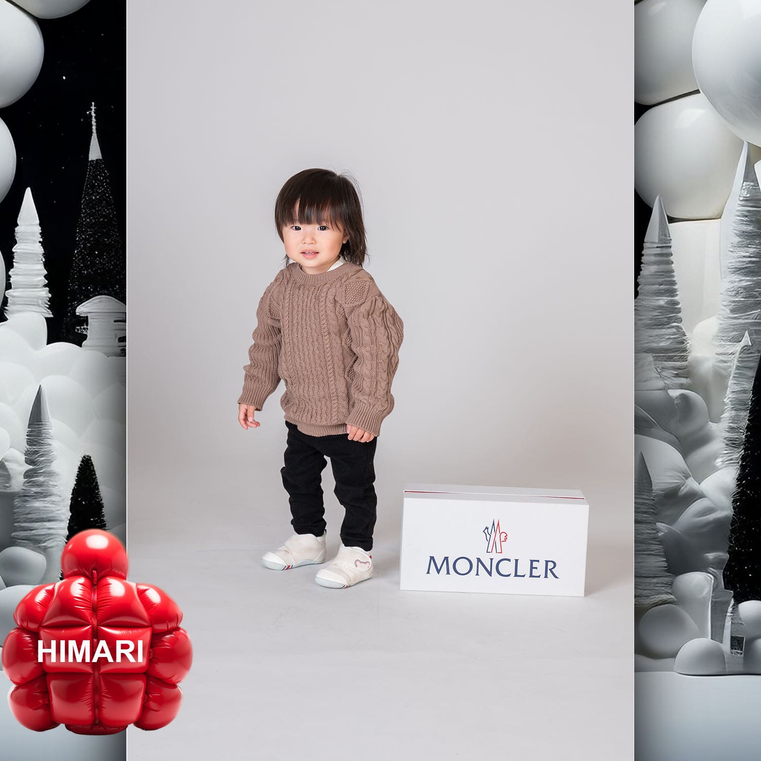 075 Kids Tokei on Runway Magazine World Kids Audition 2023 Moncler