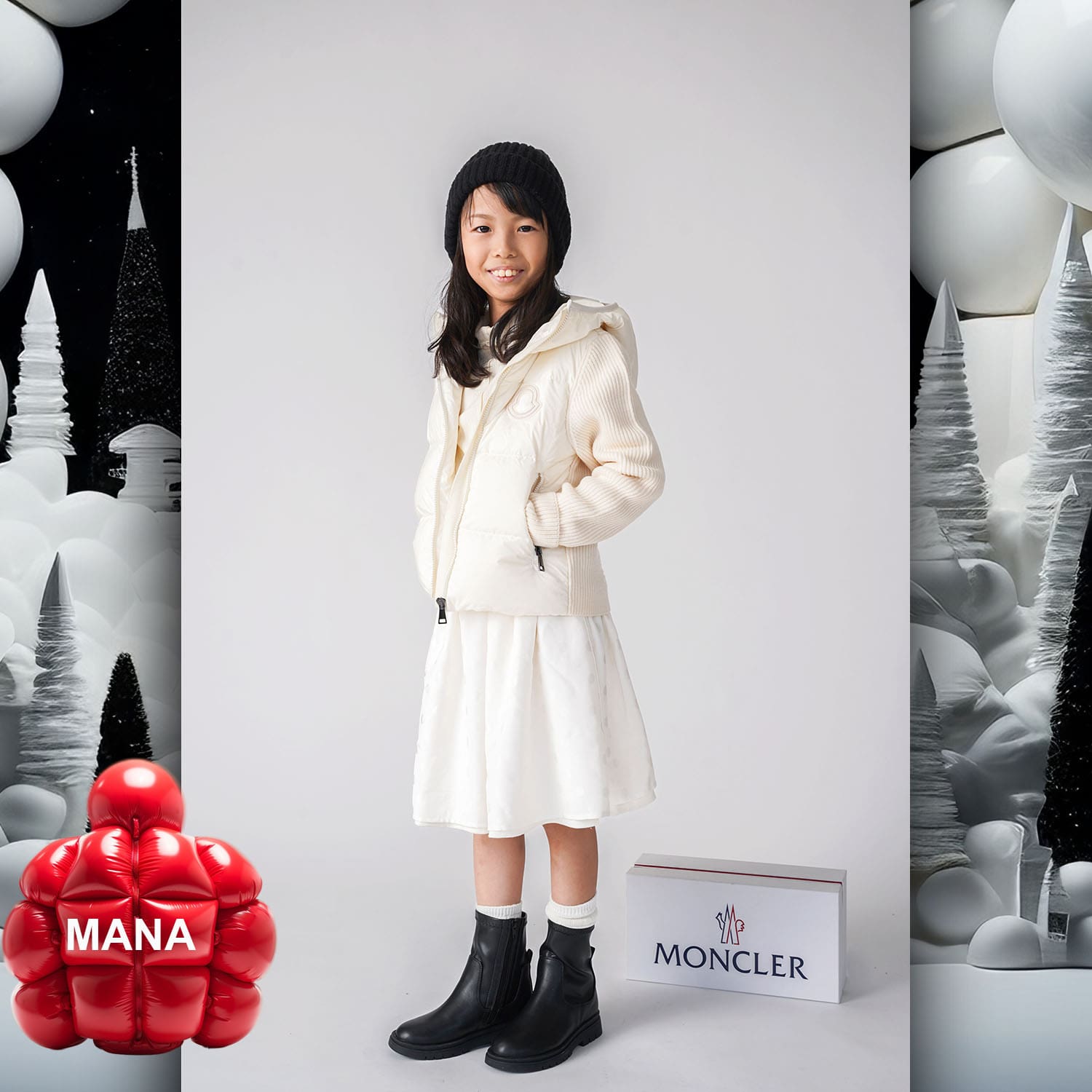 080 Kids Tokei on Runway Magazine World Kids Audition 2023 Moncler