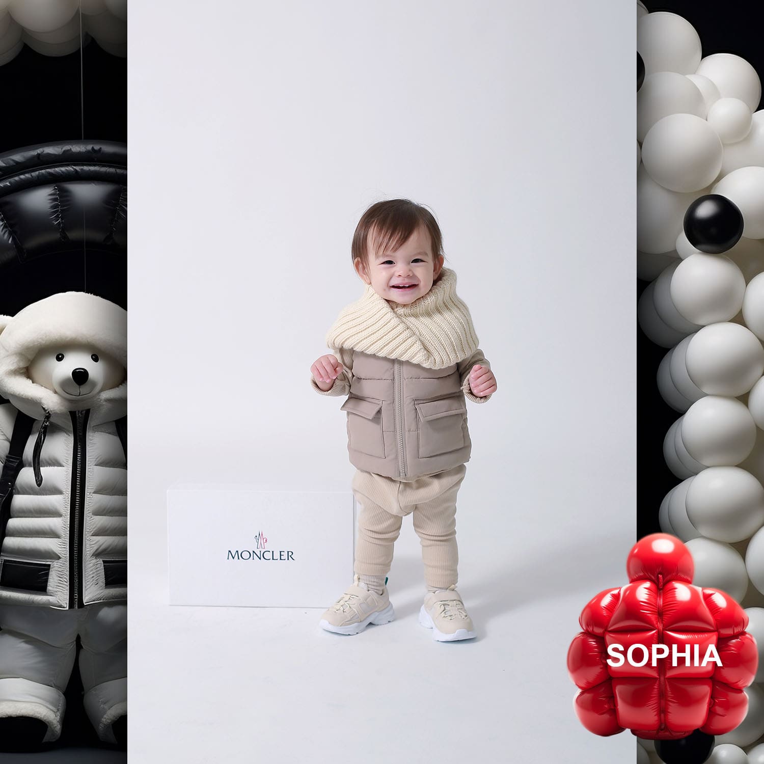 084 Kids Tokei on Runway Magazine World Kids Audition 2023 Moncler