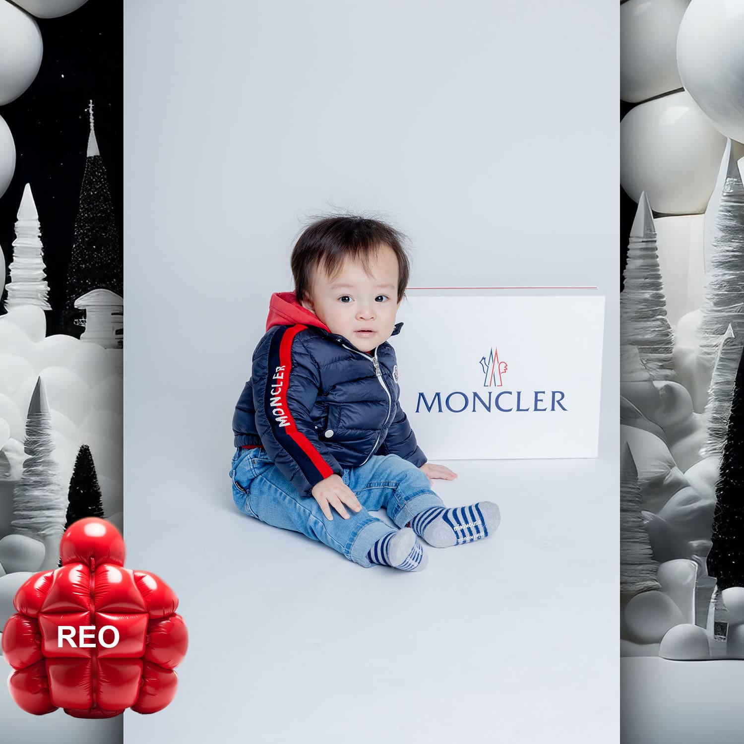 092 Kids Tokei on Runway Magazine World Kids Audition 2023 Moncler