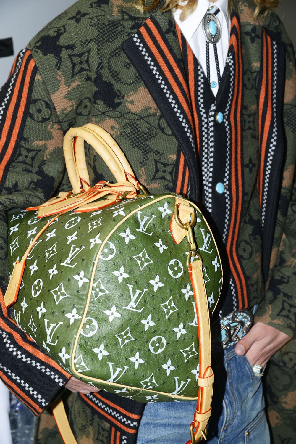 19 Louis Vuitton осень-зима 2024 Мужская одежда 2025 за кулисами