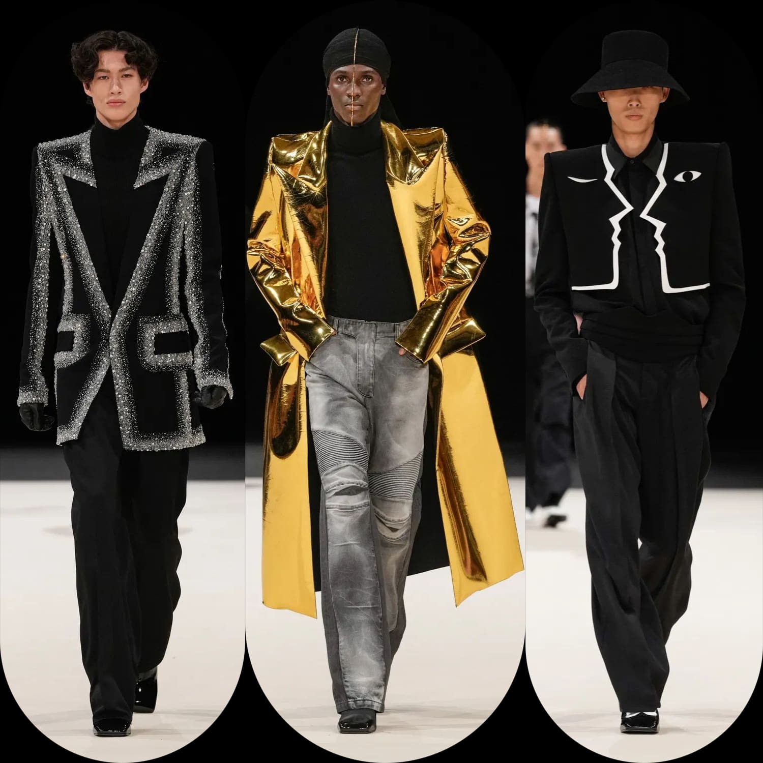 Balmain Fall Winter 2024-2025 Men - identical to Moschino