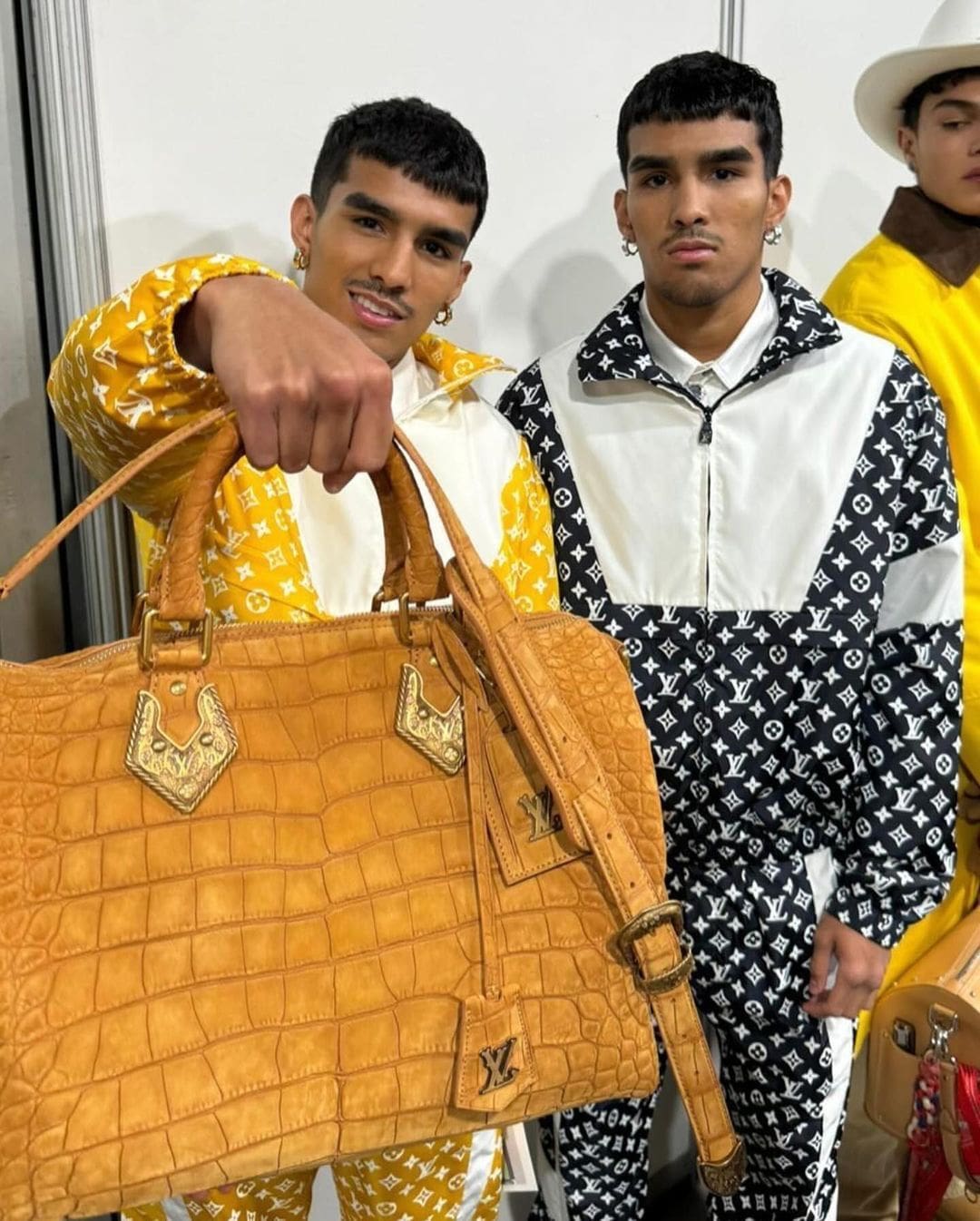 28 Louis Vuitton осень-зима 2024 Мужская одежда 2025 за кулисами