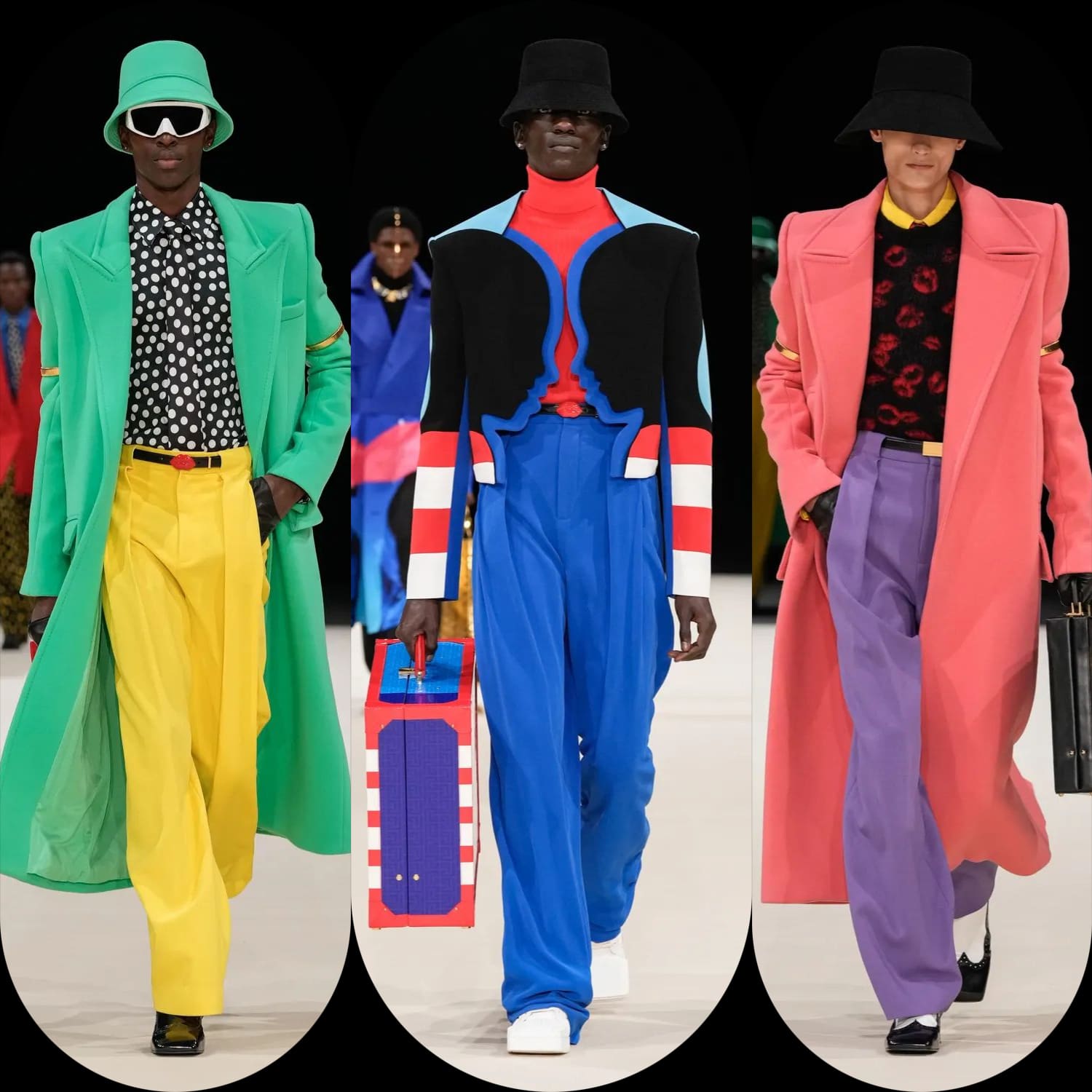 Balmain Fall Winter 2024-2025 Men - identical to Moschino