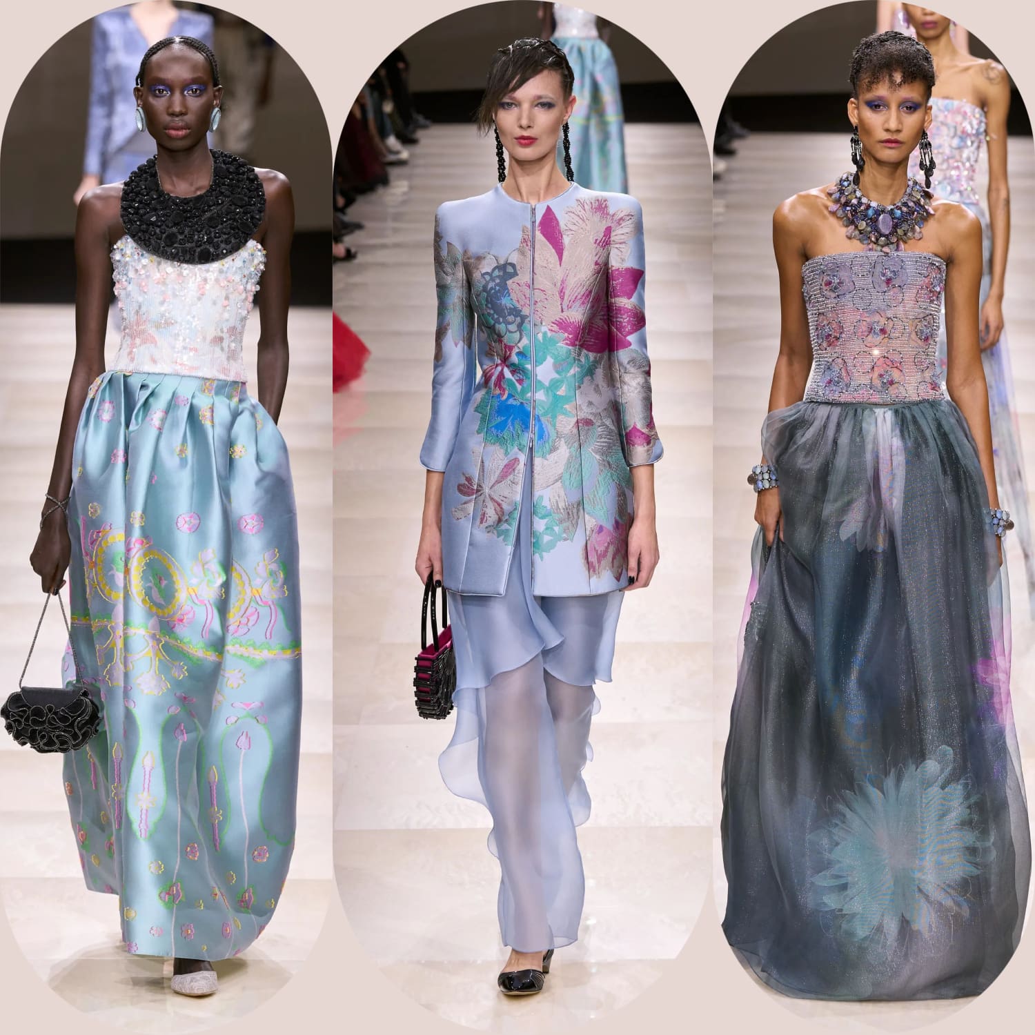 3 Giorgio Armani Privé Couture Primavera Verano 2024 Runway Revistas