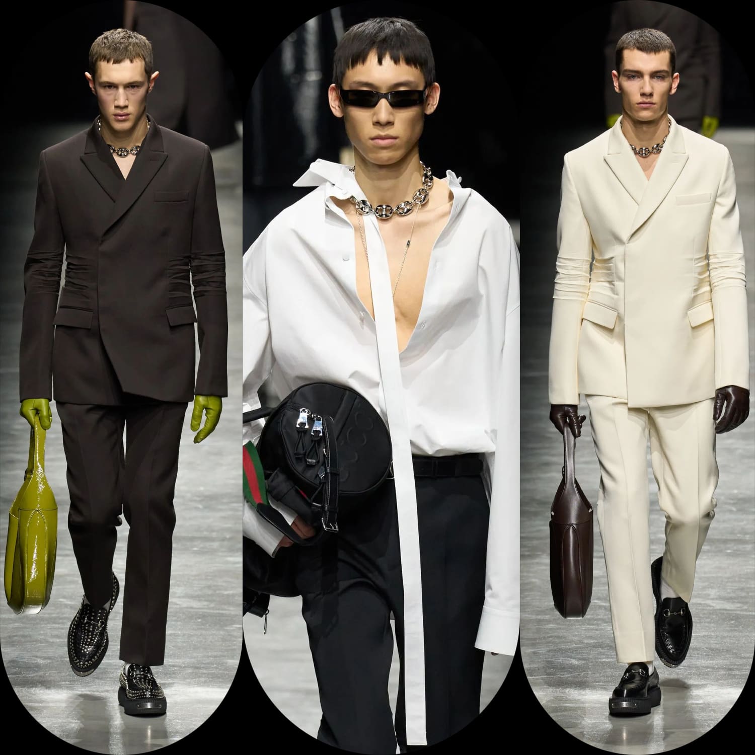 3 Gucci Fall Winter 2024 2025 Menswear Runway Magazine