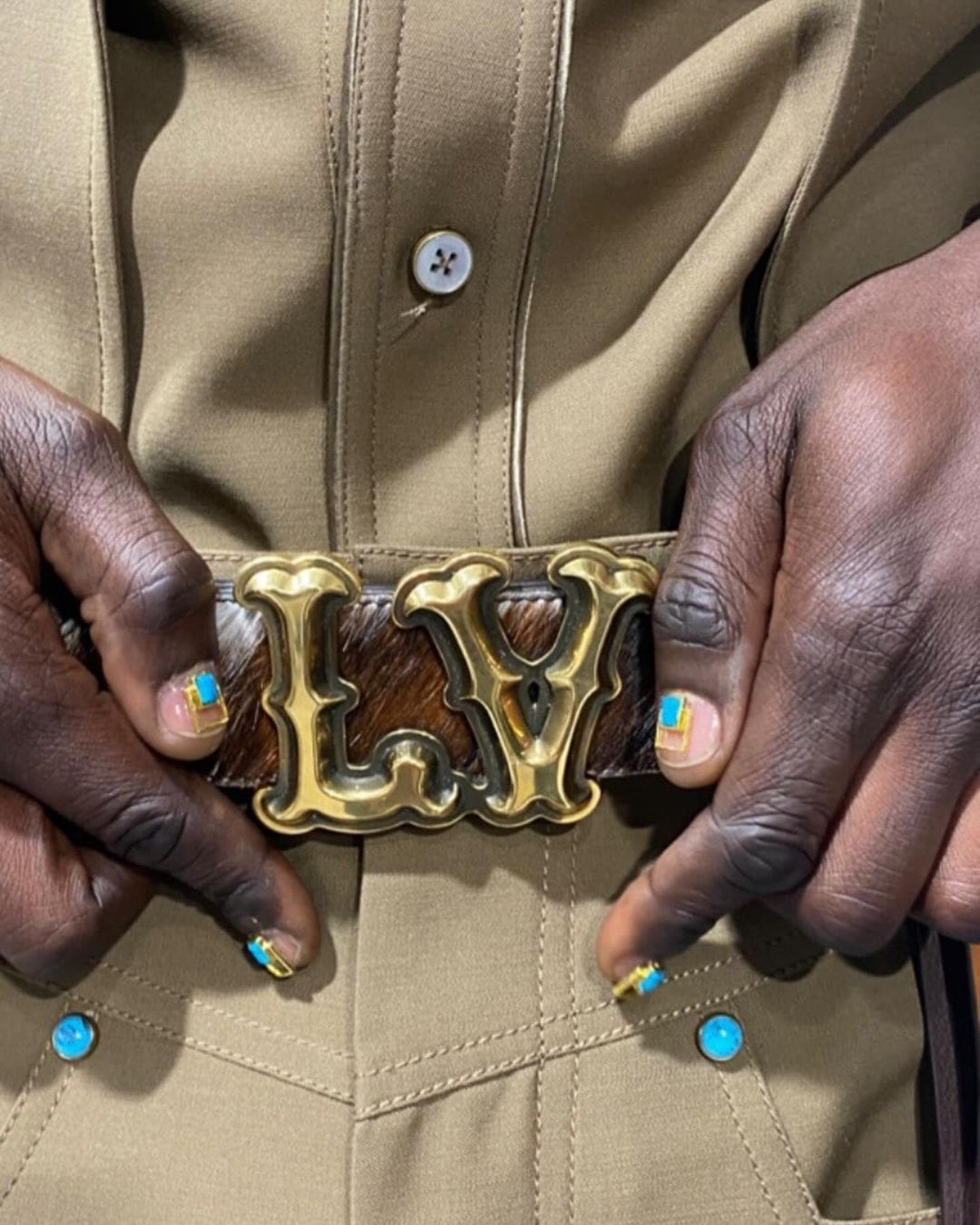 31 Louis Vuitton осень-зима 2024 Мужская одежда 2025 за кулисами