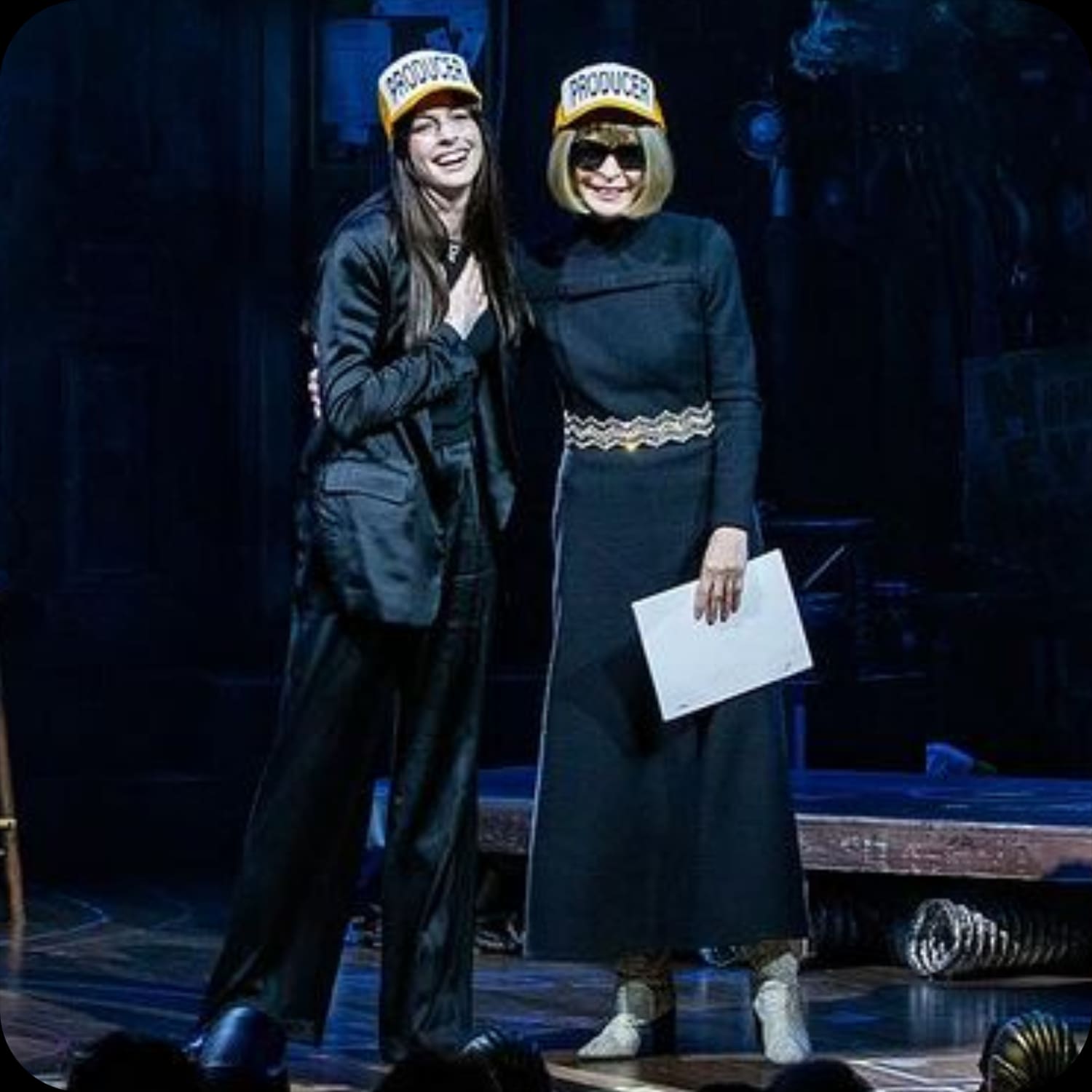 4 Anna Wintour et Anne Hathaway à la comédie musicale Gutenbergbway en janvier 2024 1