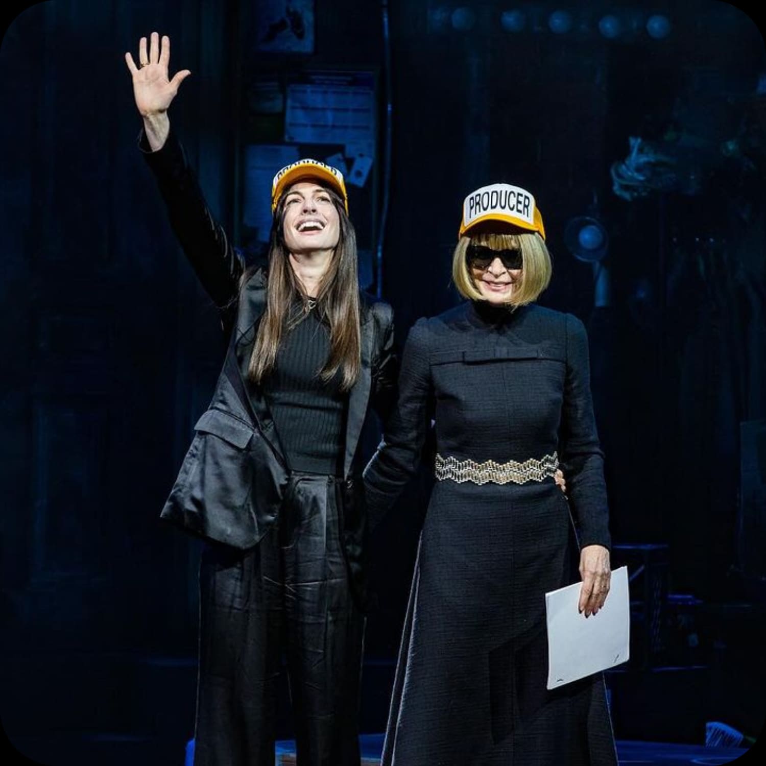 5 Anna Wintour et Anne Hathaway à la comédie musicale Gutenbergbway en janvier 2024 1