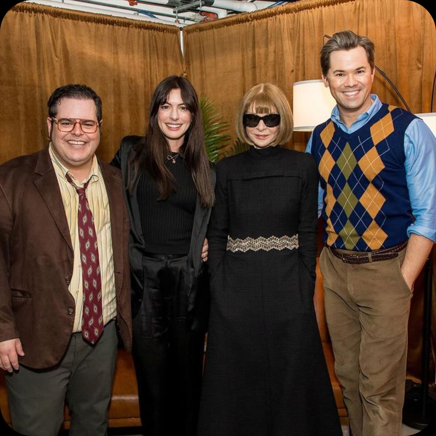 6 Anna Wintour et Anne Hathaway à la comédie musicale Gutenbergbway en janvier 2024 1