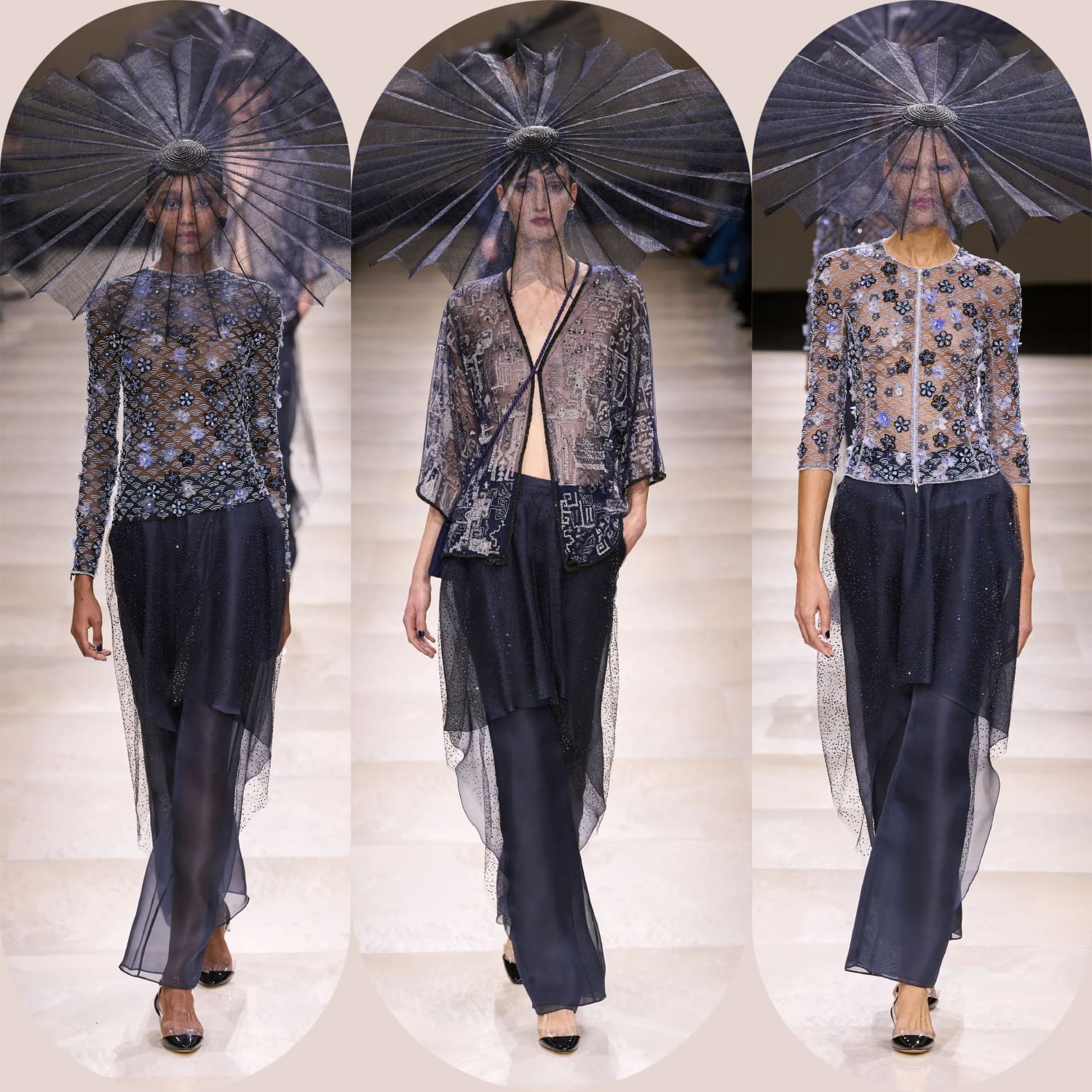 7 Giorgio Armani Privé Couture Primavera Verano 2024 Runway Revistas
