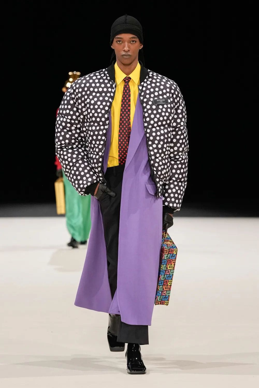 Balmain Fall Winter 2024 2025 Men Runway Magazine (21)