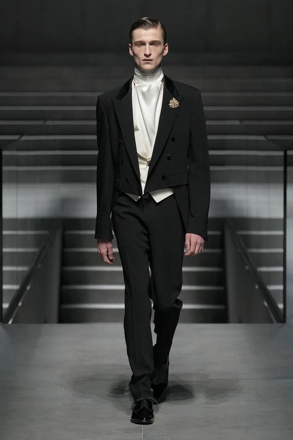 Dolce Gabbana Fall Winter 2024 2025 Menswear Runway Magazine (62)