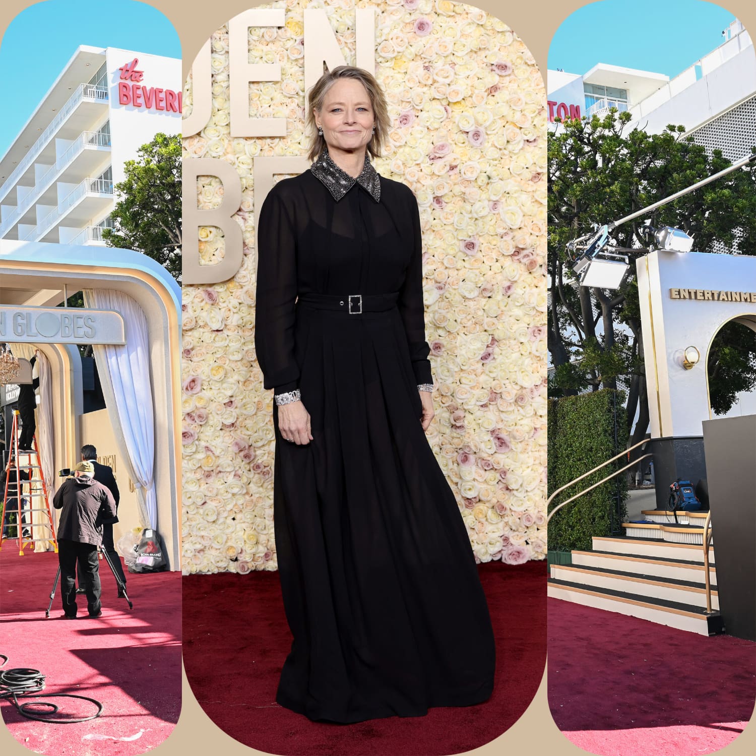 Джоди Фостер в платье Alberta Ferretti на церемонии вручения премии «Золотой глобус» 2024