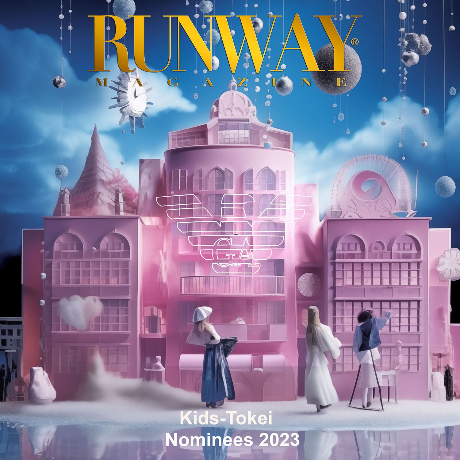 Runway Couverture du magazine Armani 1