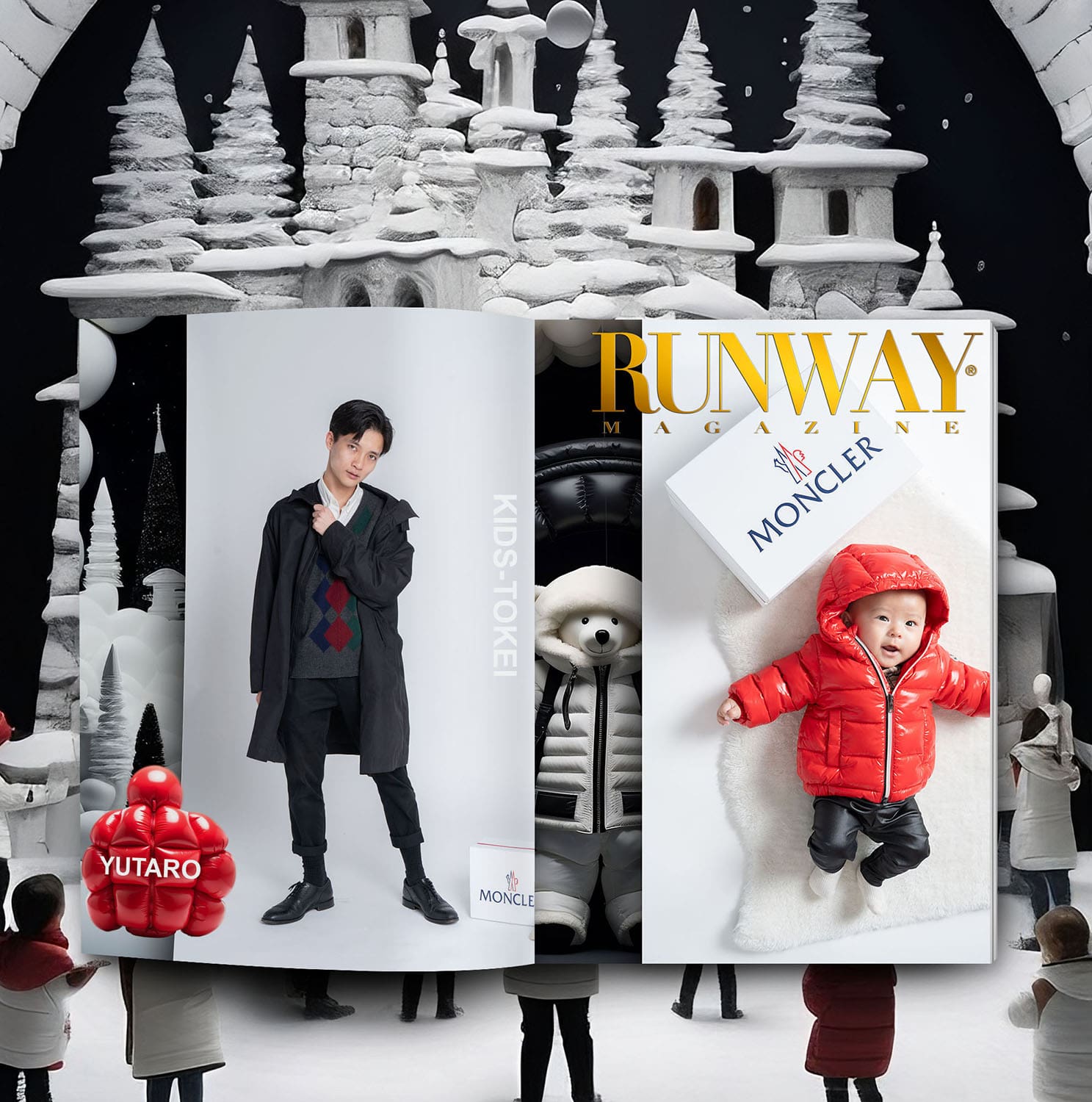 Runway Magazine Cover Moncler 2