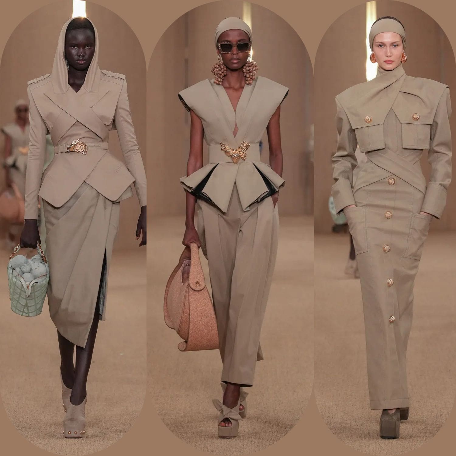 1 Balmain Automne Hiver 2023 2024 Runway Magazine