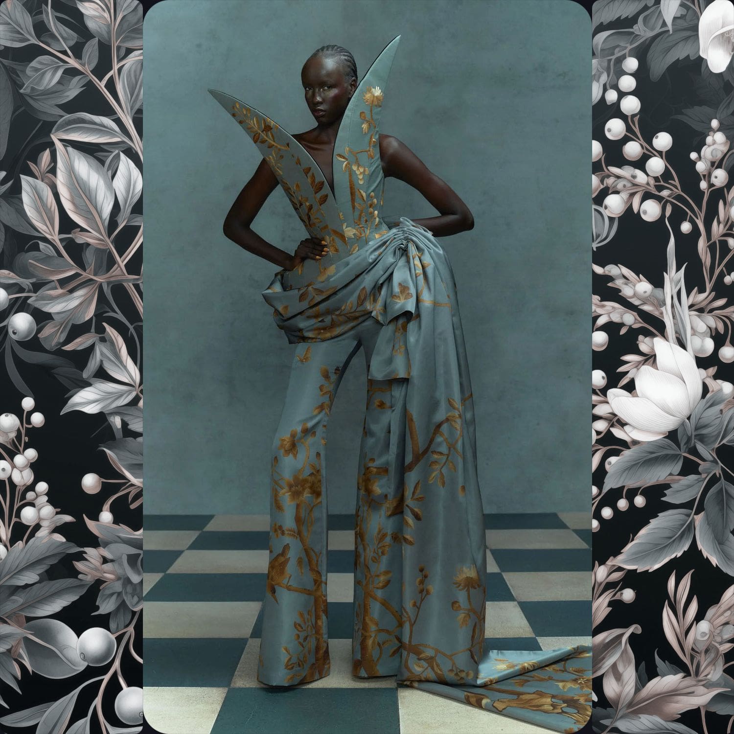 1 Harris Reed Herbst Winter 2024 2025 Runway Magazin