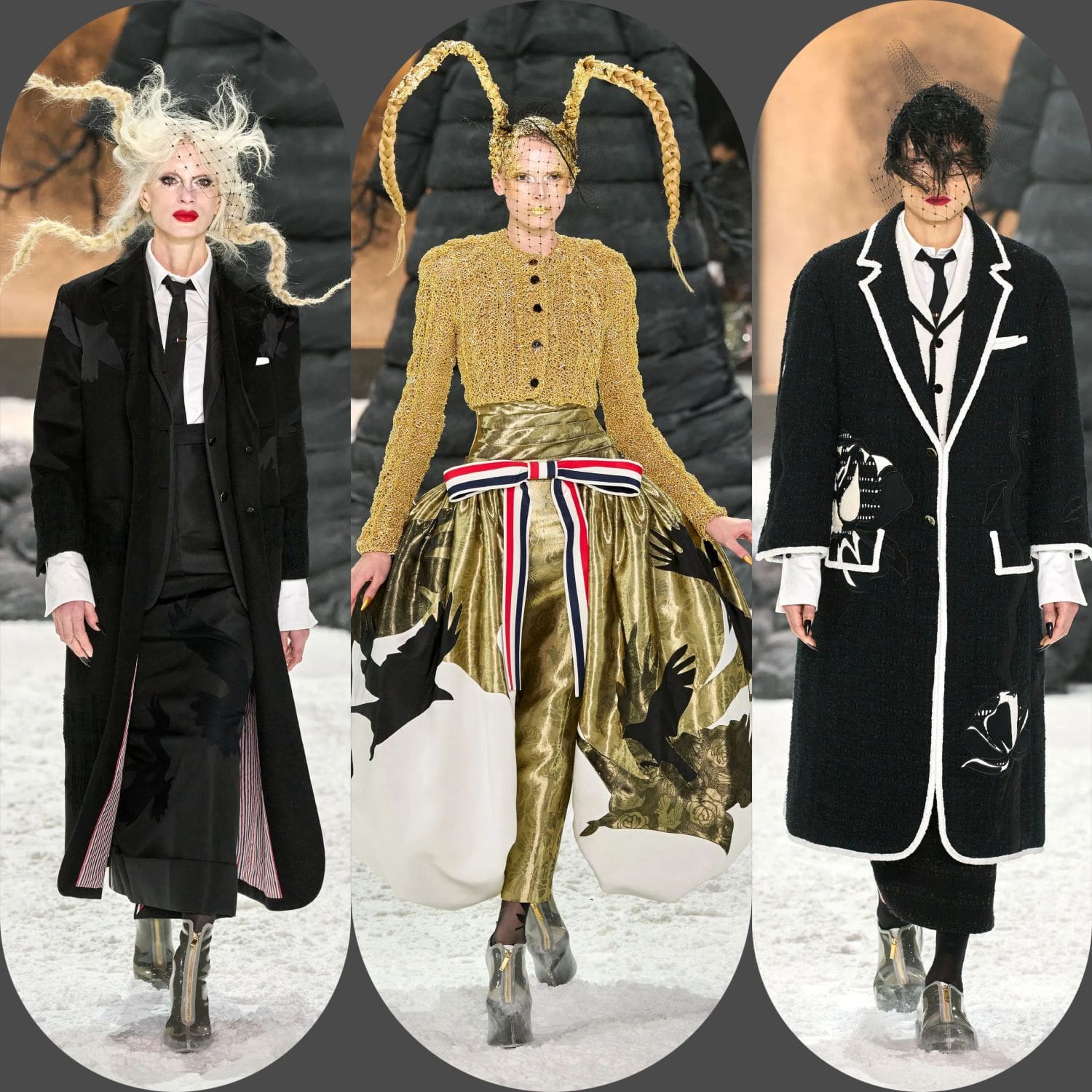 1 Thom Browne Otoño Invierno 2024 2025 Runway Revistas