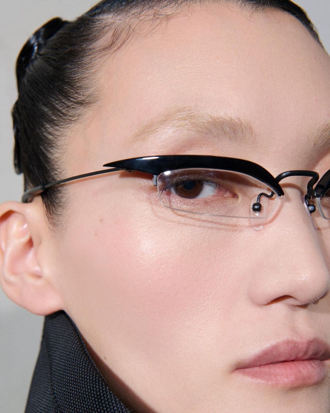 11 Prada Fall Winter 2024 2025 Beauty Runway Magazine