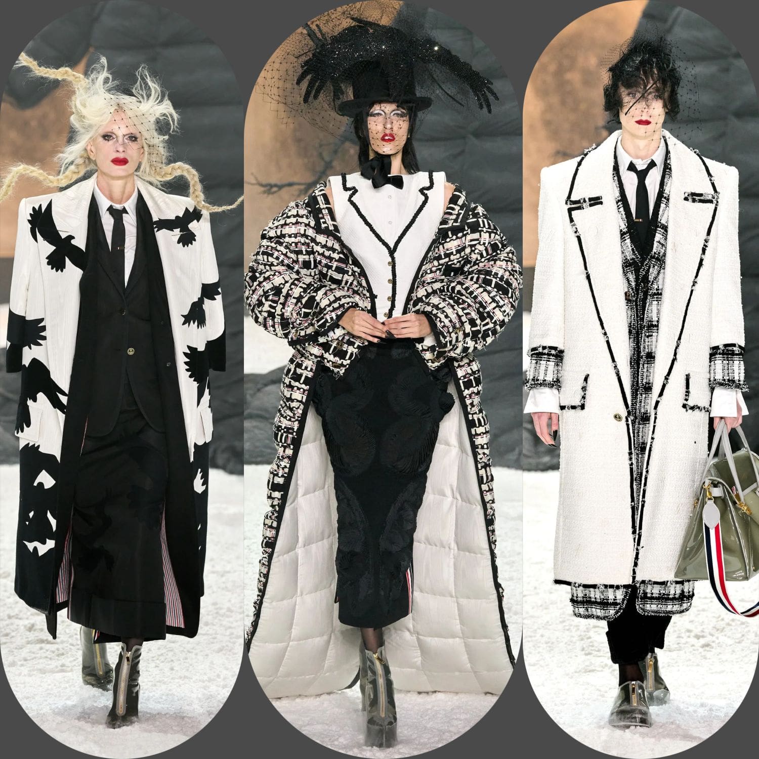 2 Thom Browne Otoño Invierno 2024 2025 Runway Revistas