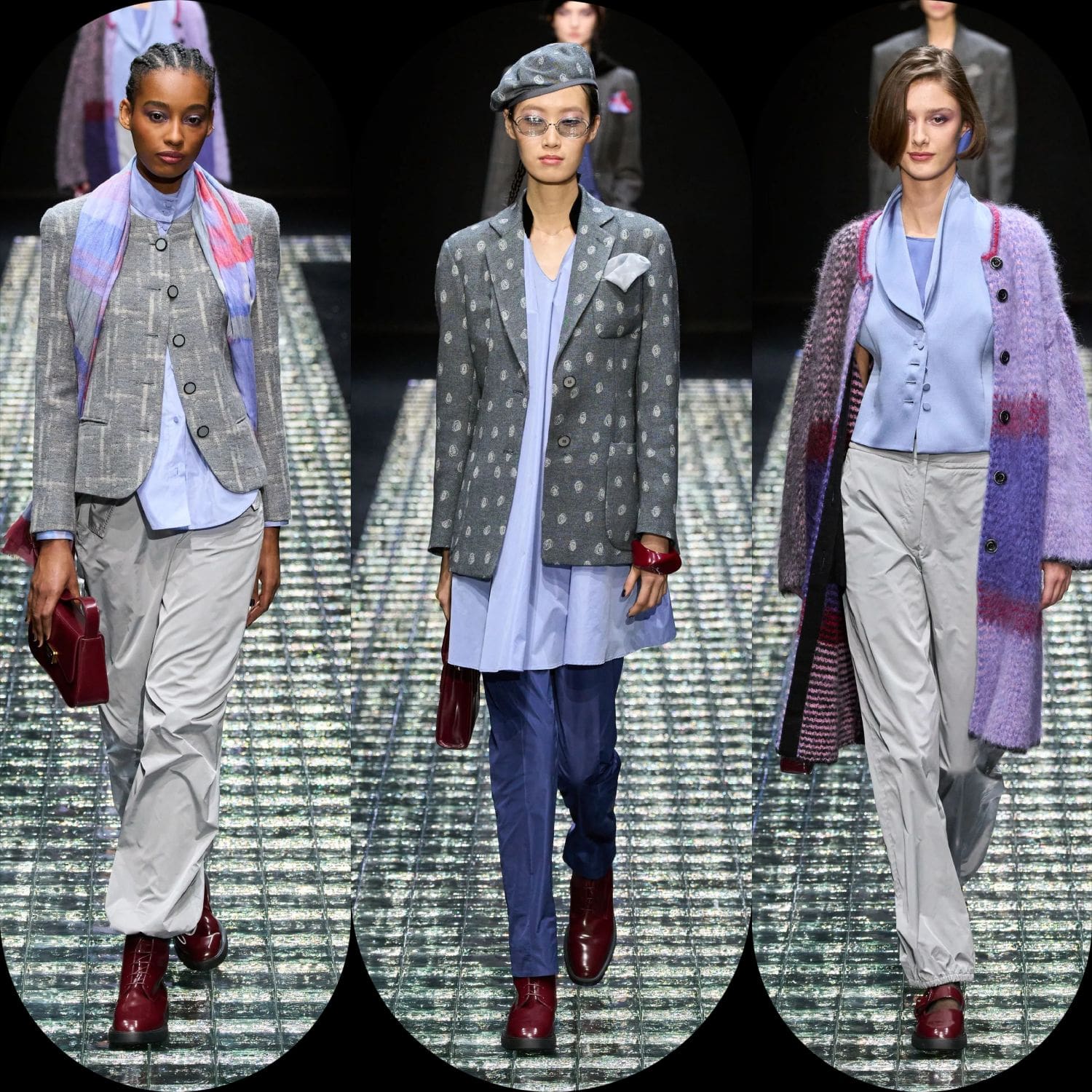 3 Emporio Armani Outono Inverno 2024 2025 Runway revista