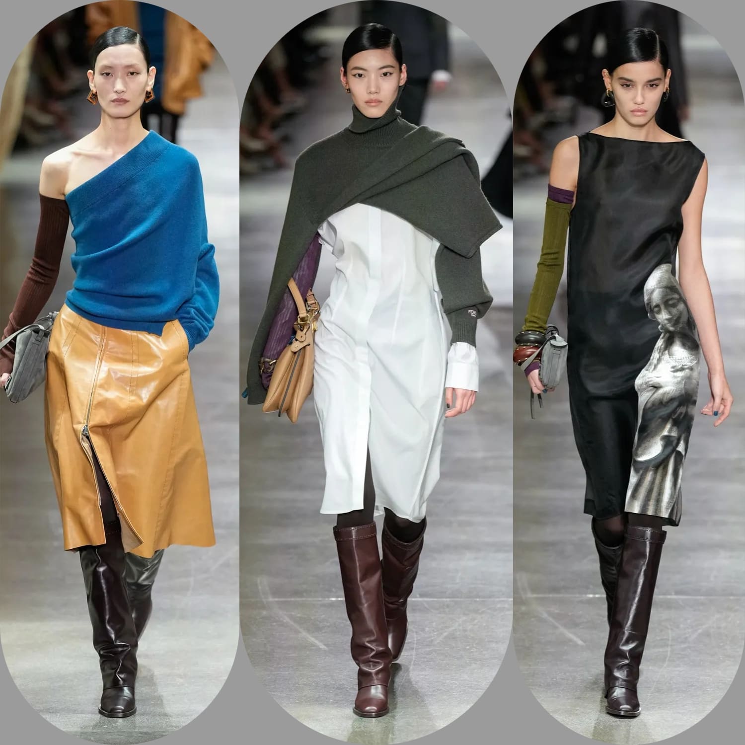 3 Fendi outono inverno 2024 2025 Runway revista