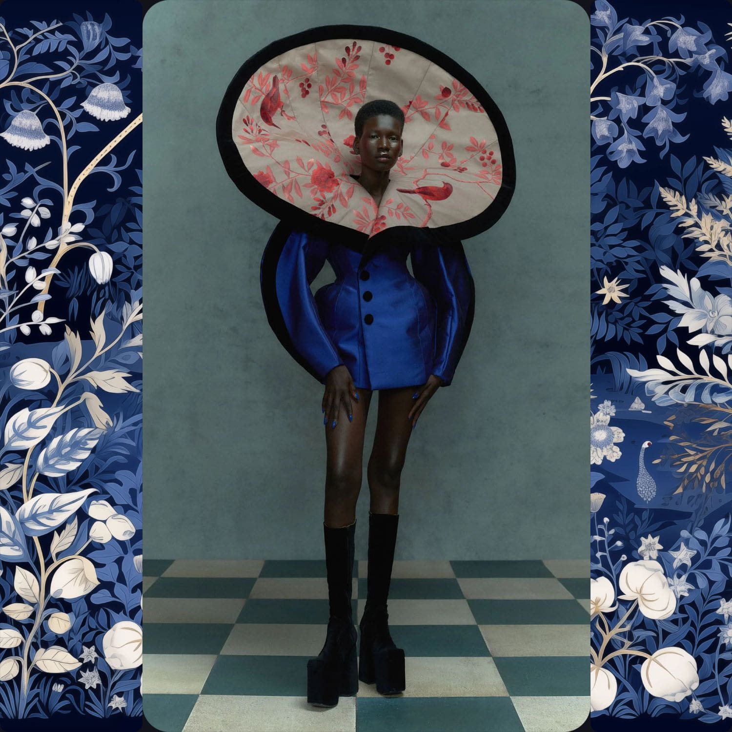 3 Harris Reed Herbst Winter 2024 2025 Runway Magazin