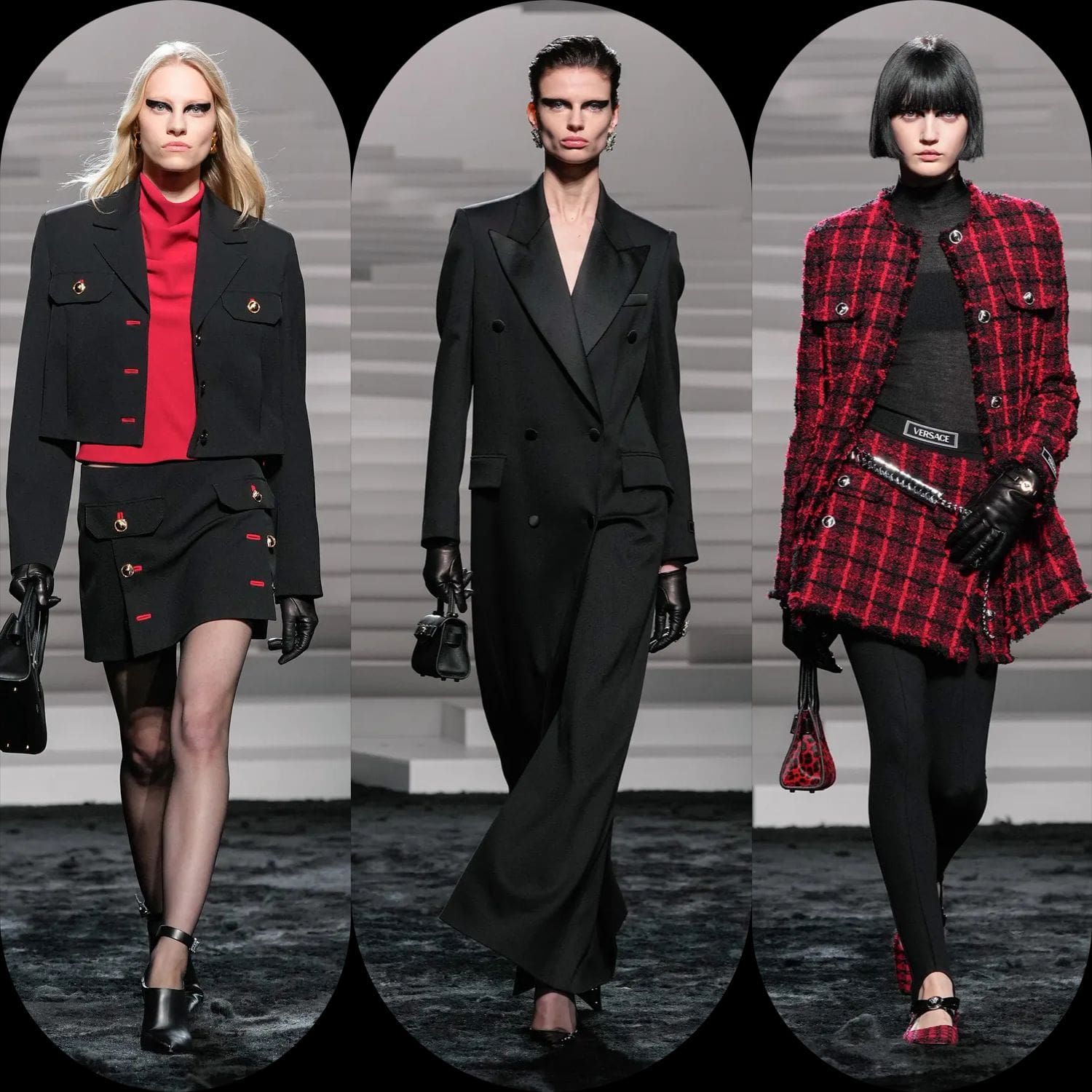 3 Versace Automne Hiver 2024 2025 Runway Magazine
